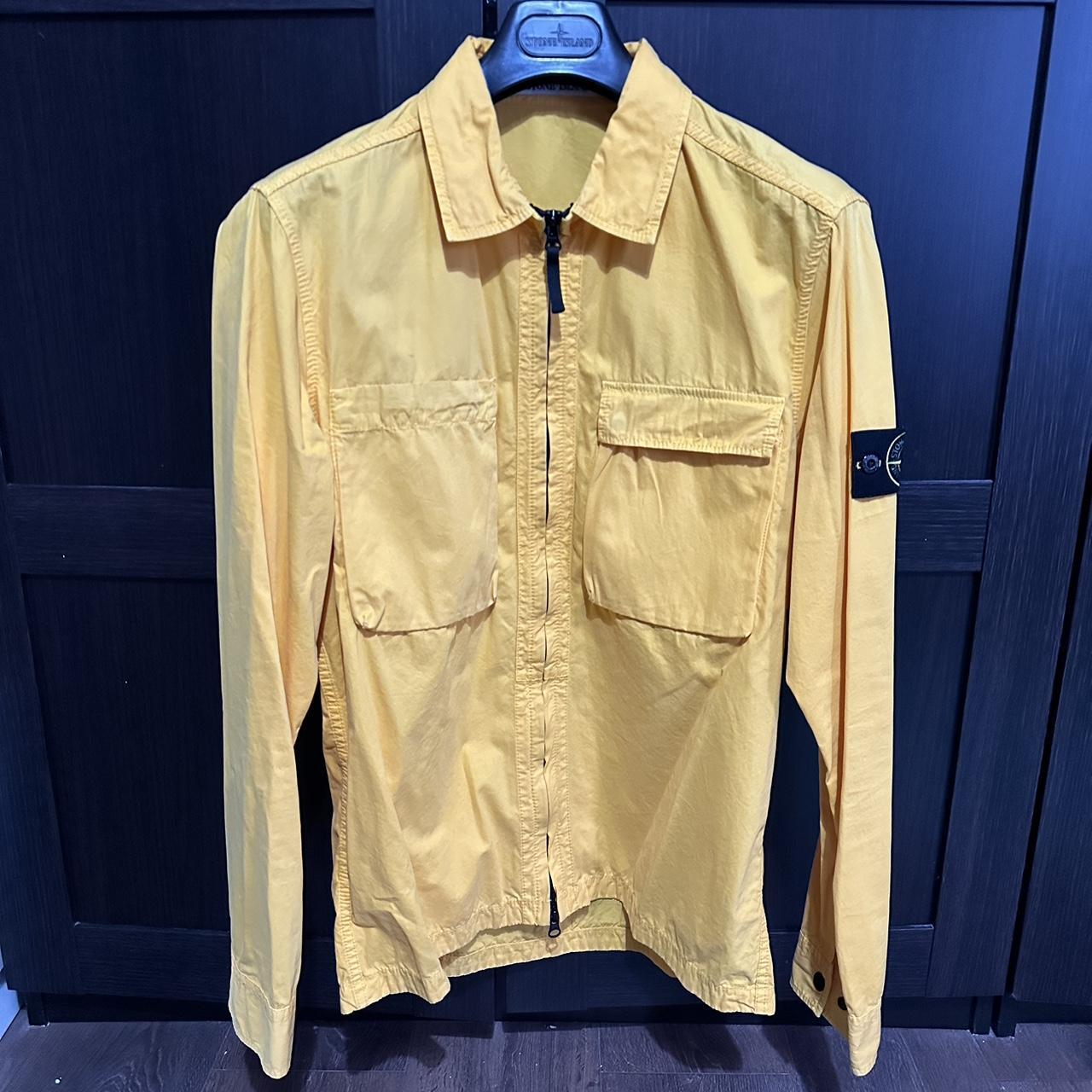 Yellow stone island online overshirt