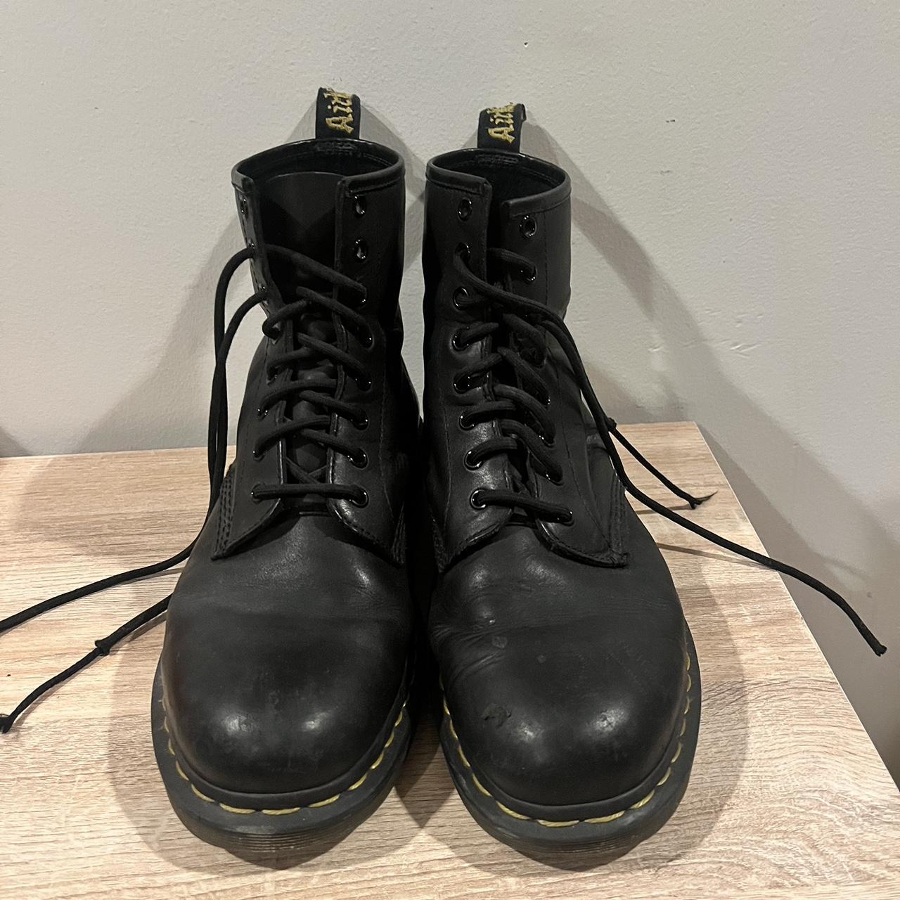 doc martens size US mens 10 gently used and only... - Depop
