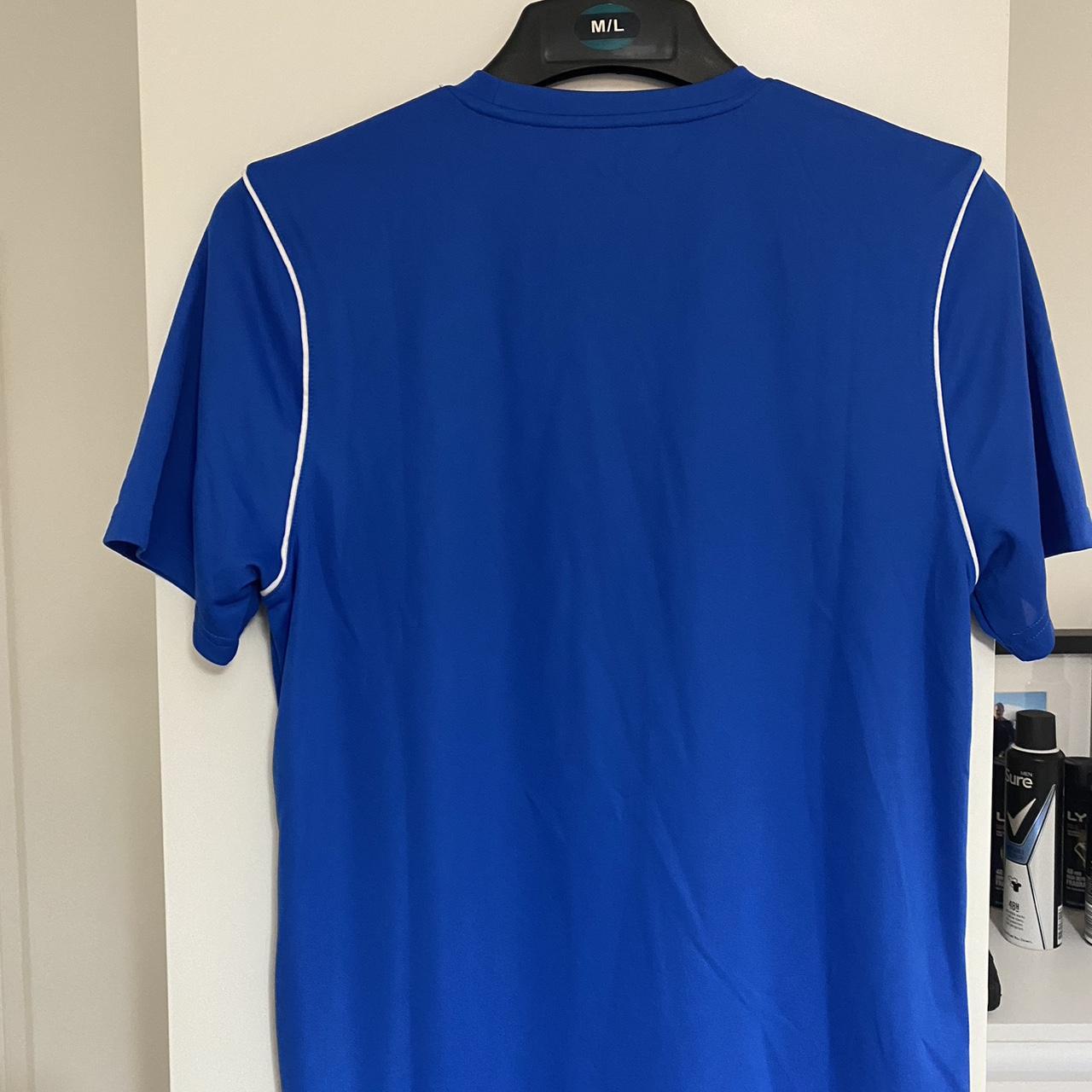 Blue Nike football training top. Worn a select... - Depop