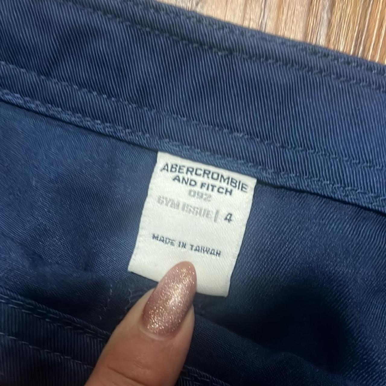 Abercrombie & Fitch Women's Blue Skirt | Depop