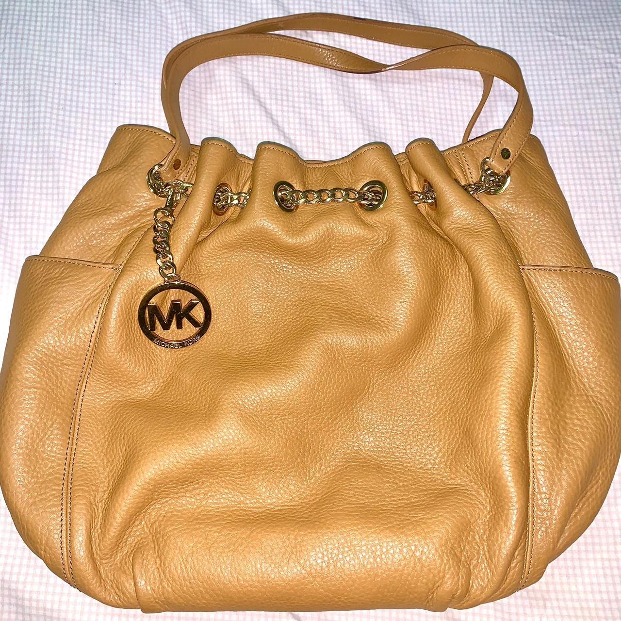 Michael Kors Camel hotsell Leather Purse