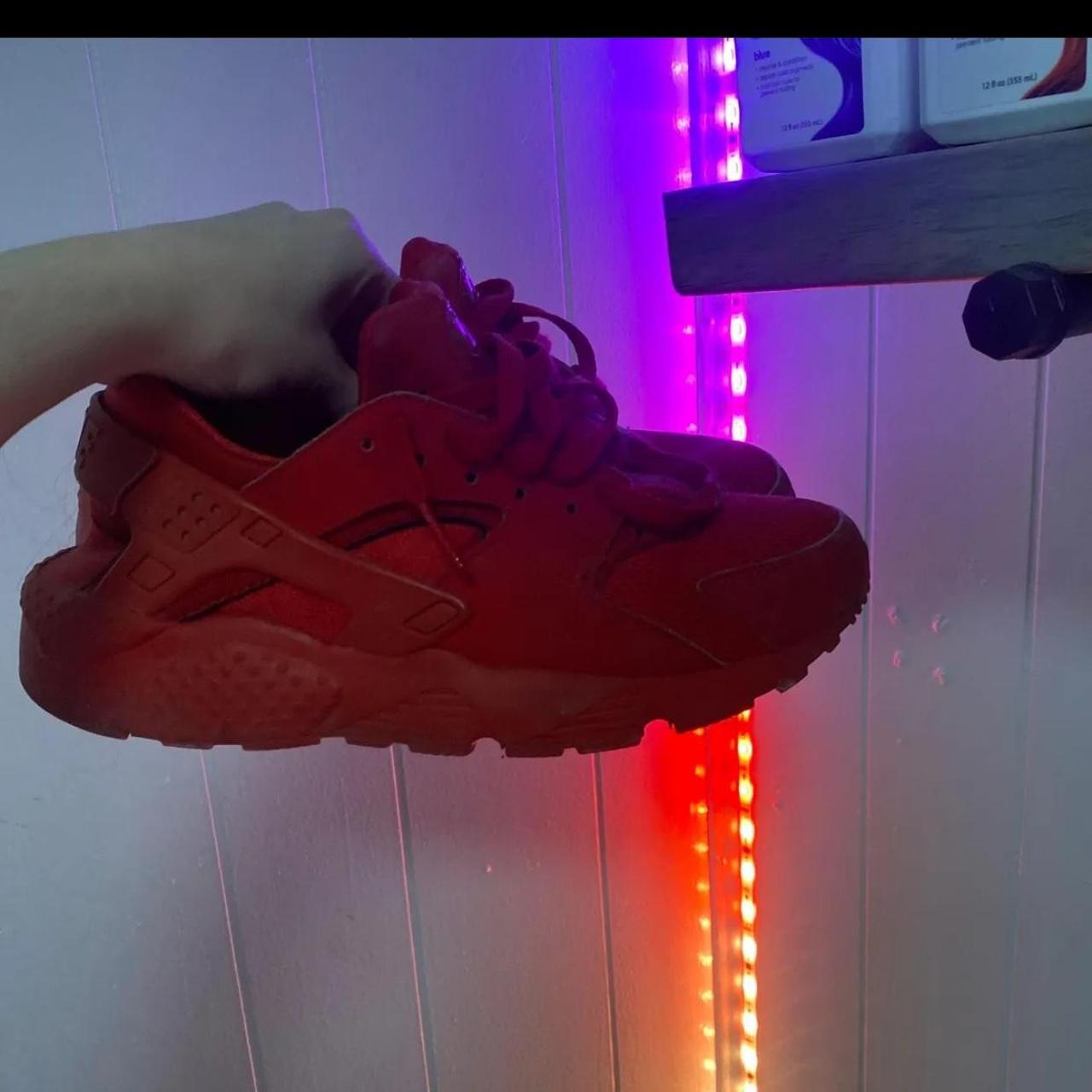 ladies red huaraches