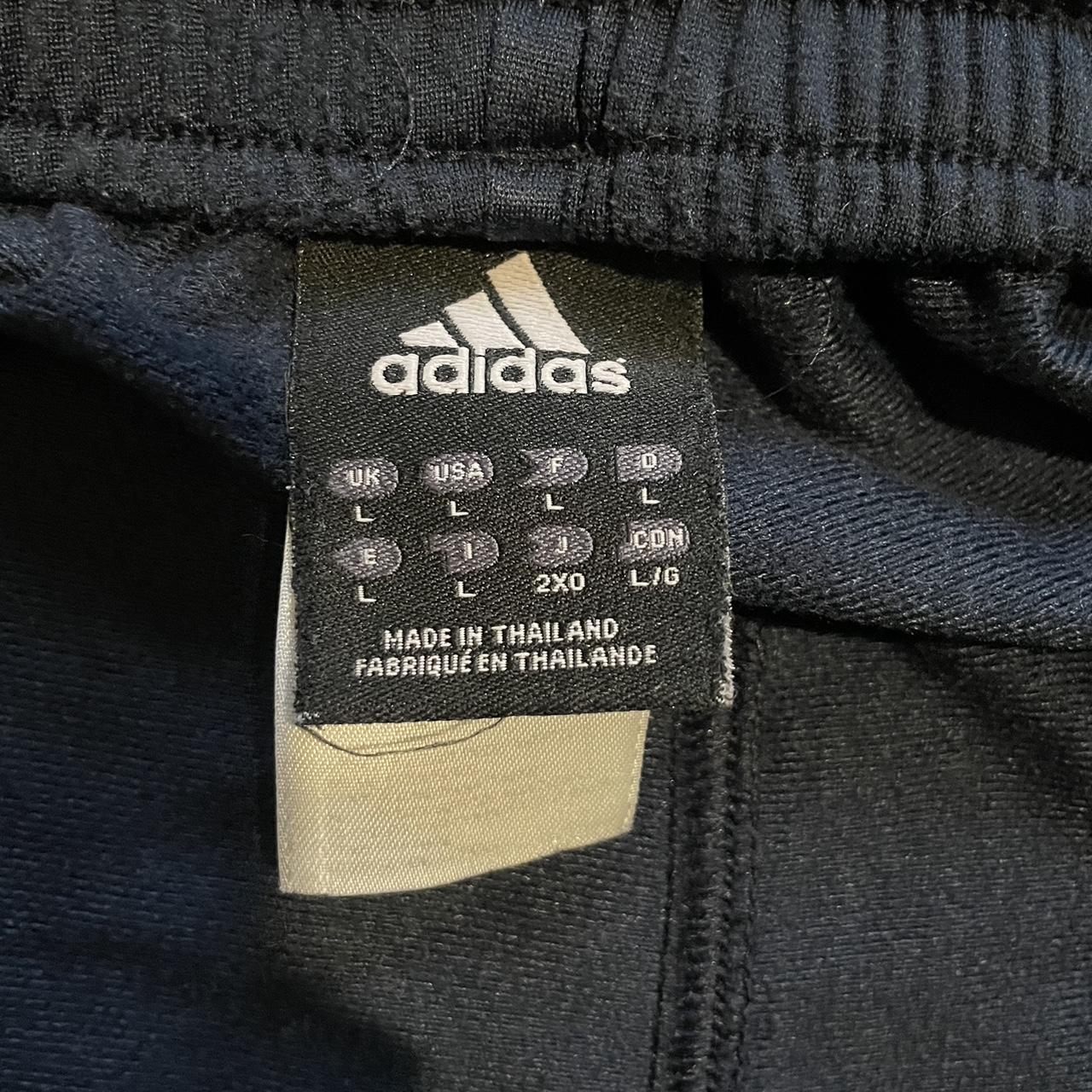 Essential Navy Adidas Track Pants - Depop