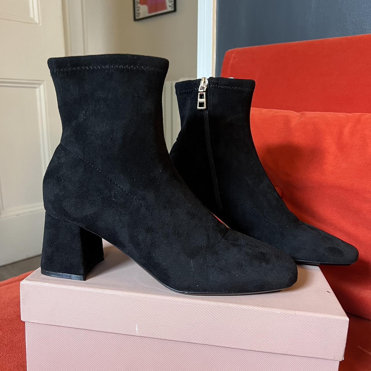 Carvela black suede ankle boots best sale