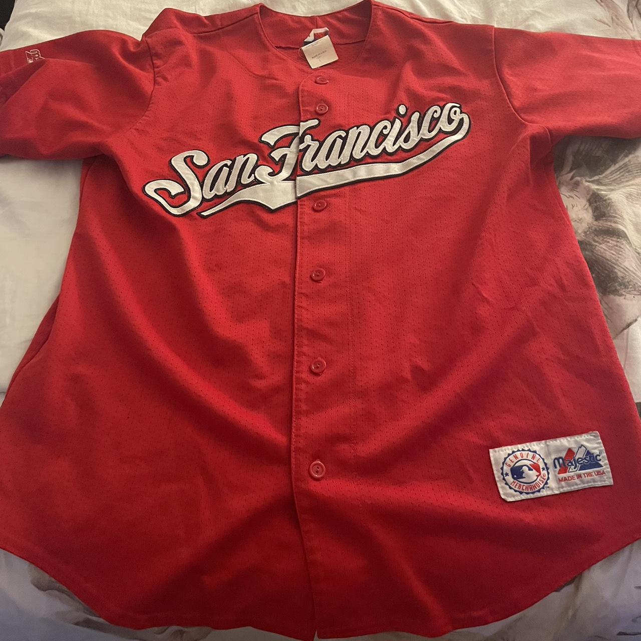 San Francisco baseball jersey size large men. - Depop