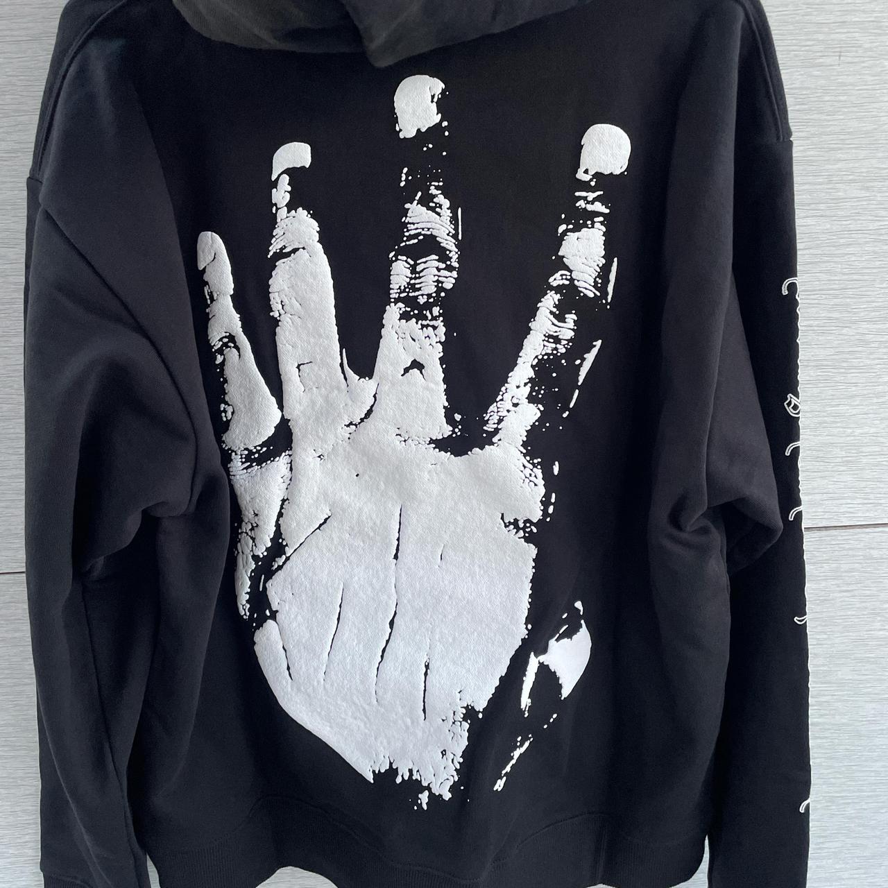 Revenge Black/White Xxxtentacion Lightning Hoodie | Depop