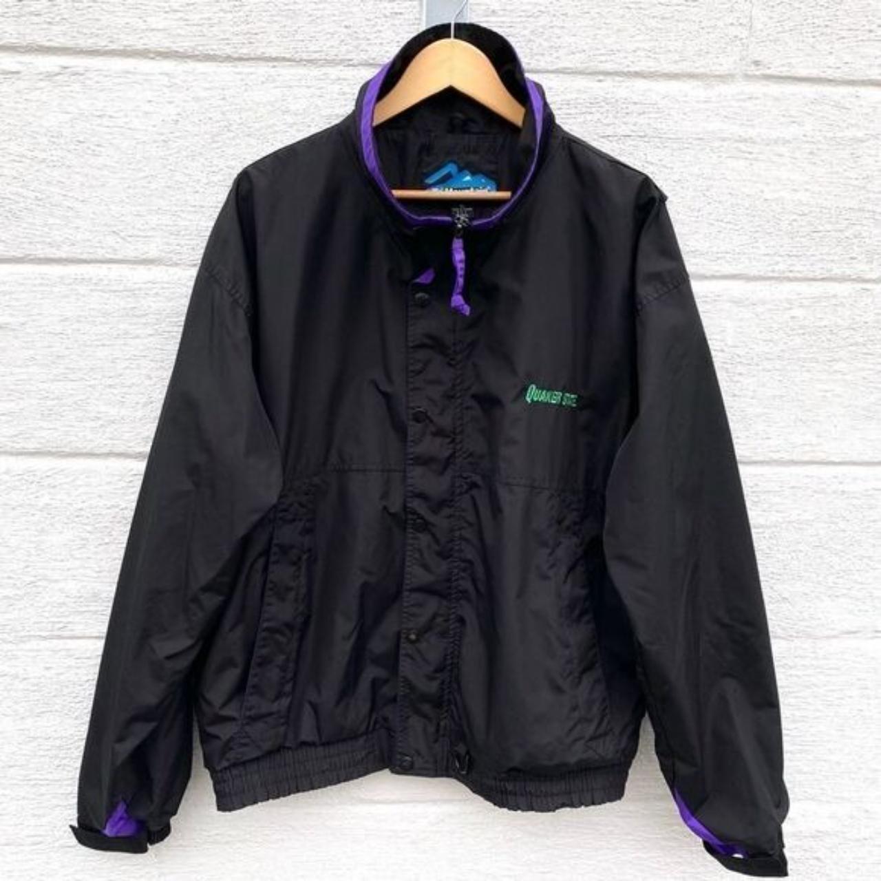 Vintage Quaker State Racing Embroidered Nylon Windbreaker Jacket buy