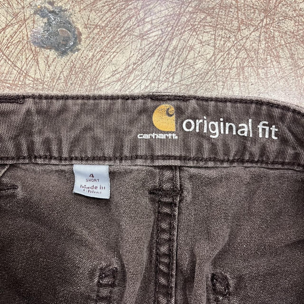 Distressed Carhartt Women’s pants Size:... - Depop