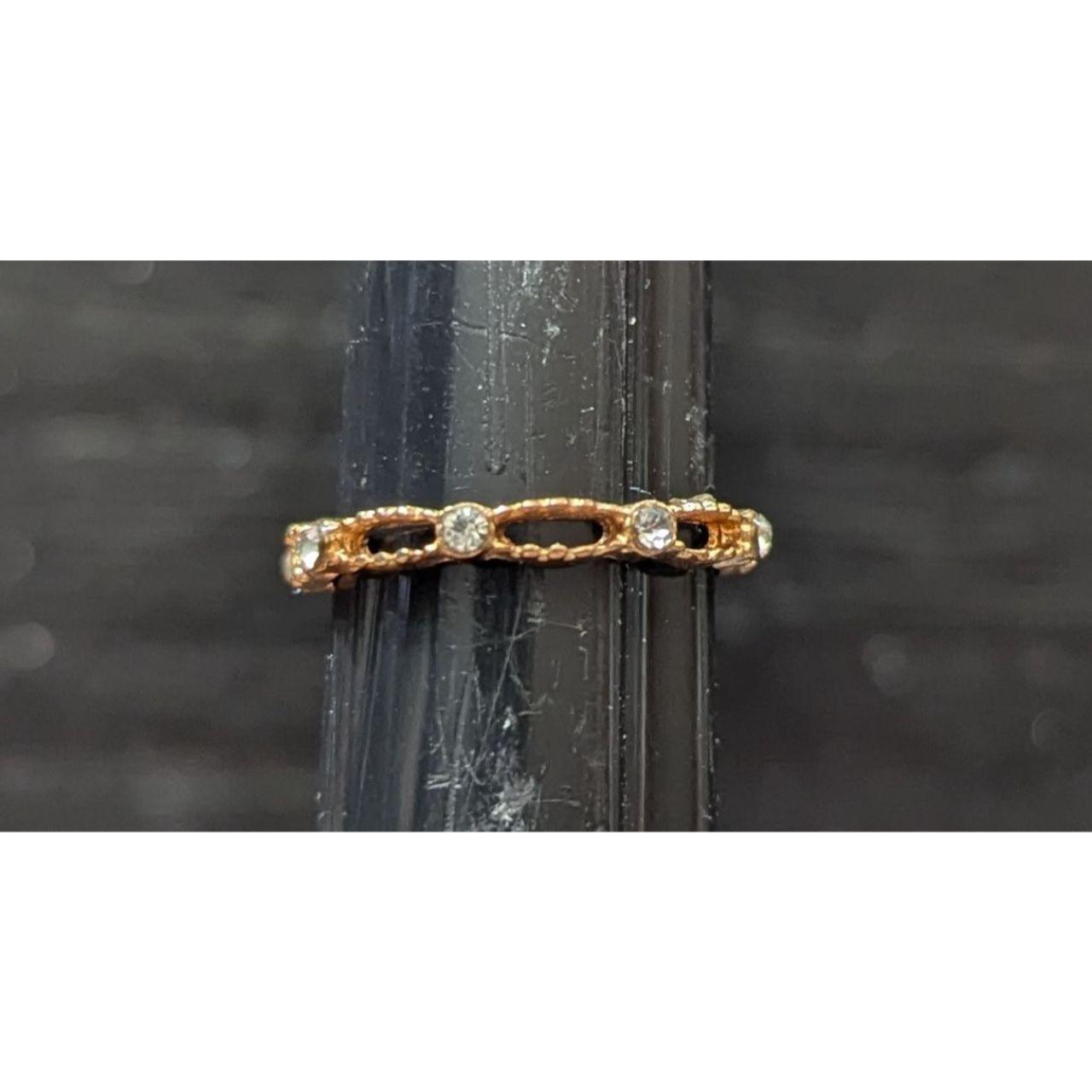 Source Unknown Women's Ring - Gold/Multi – Vintag… - image 3