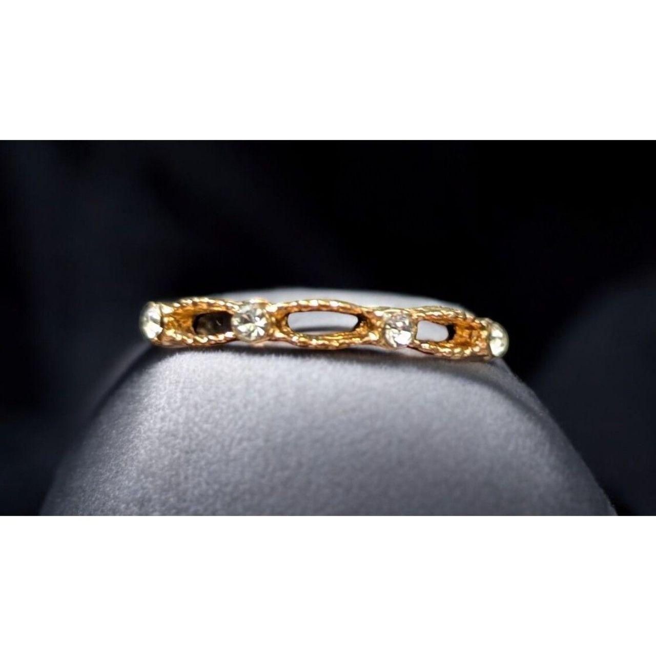 Source Unknown Women's Ring - Gold/Multi – Vintag… - image 2