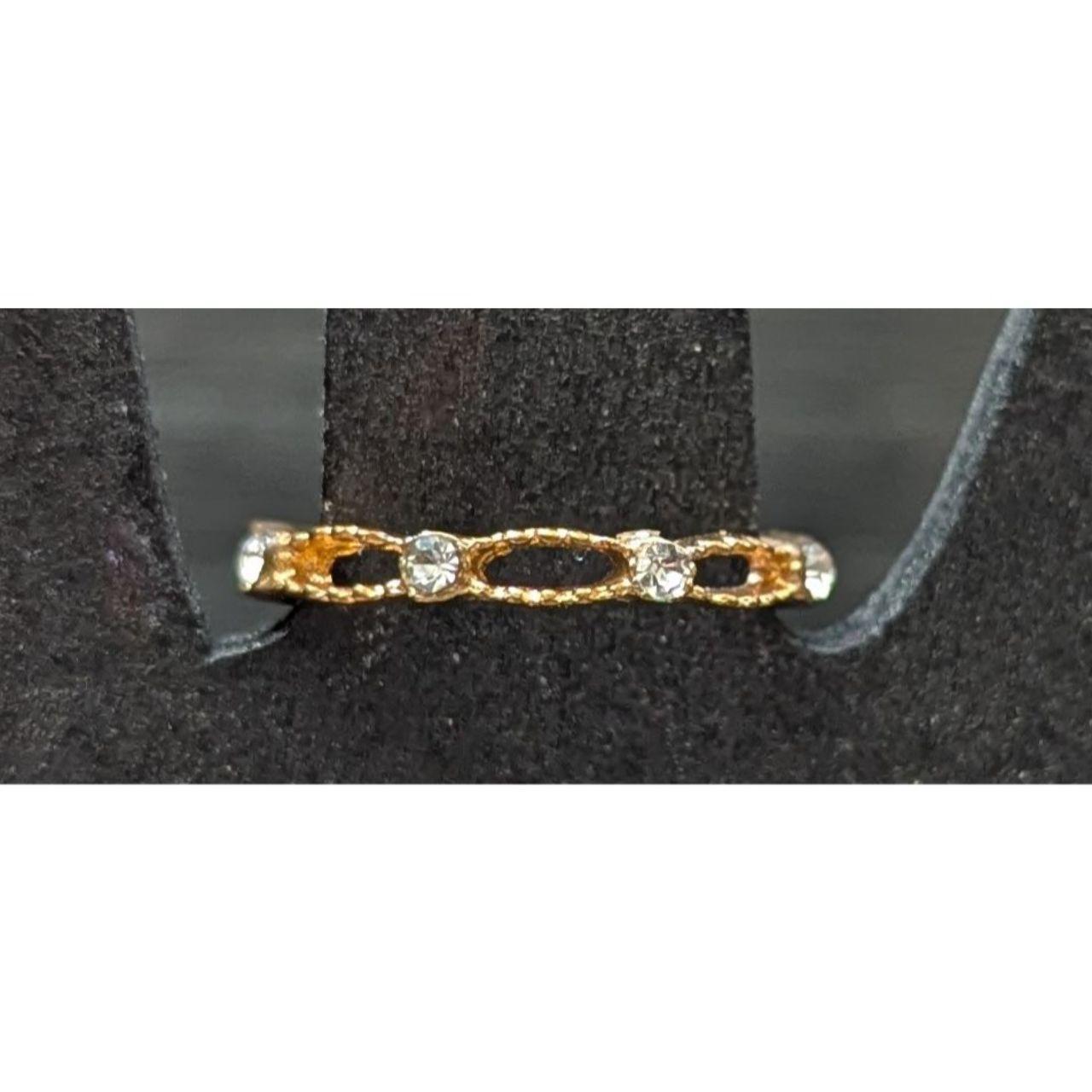 Source Unknown Women's Ring - Gold/Multi – Vintag… - image 8