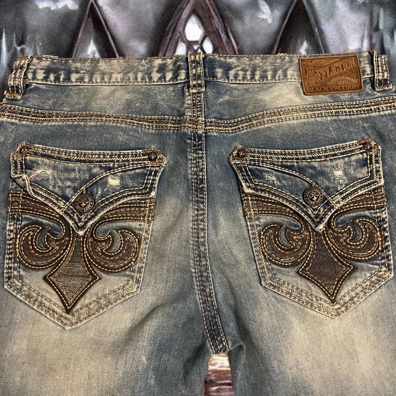 Affliction Black Premium Blake Jeans Bootcut Men's | Depop