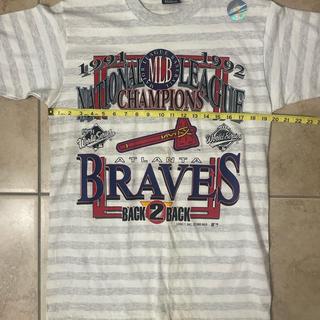 Atlanta Braves Back to Back National League Champions 91-92 Tshirt