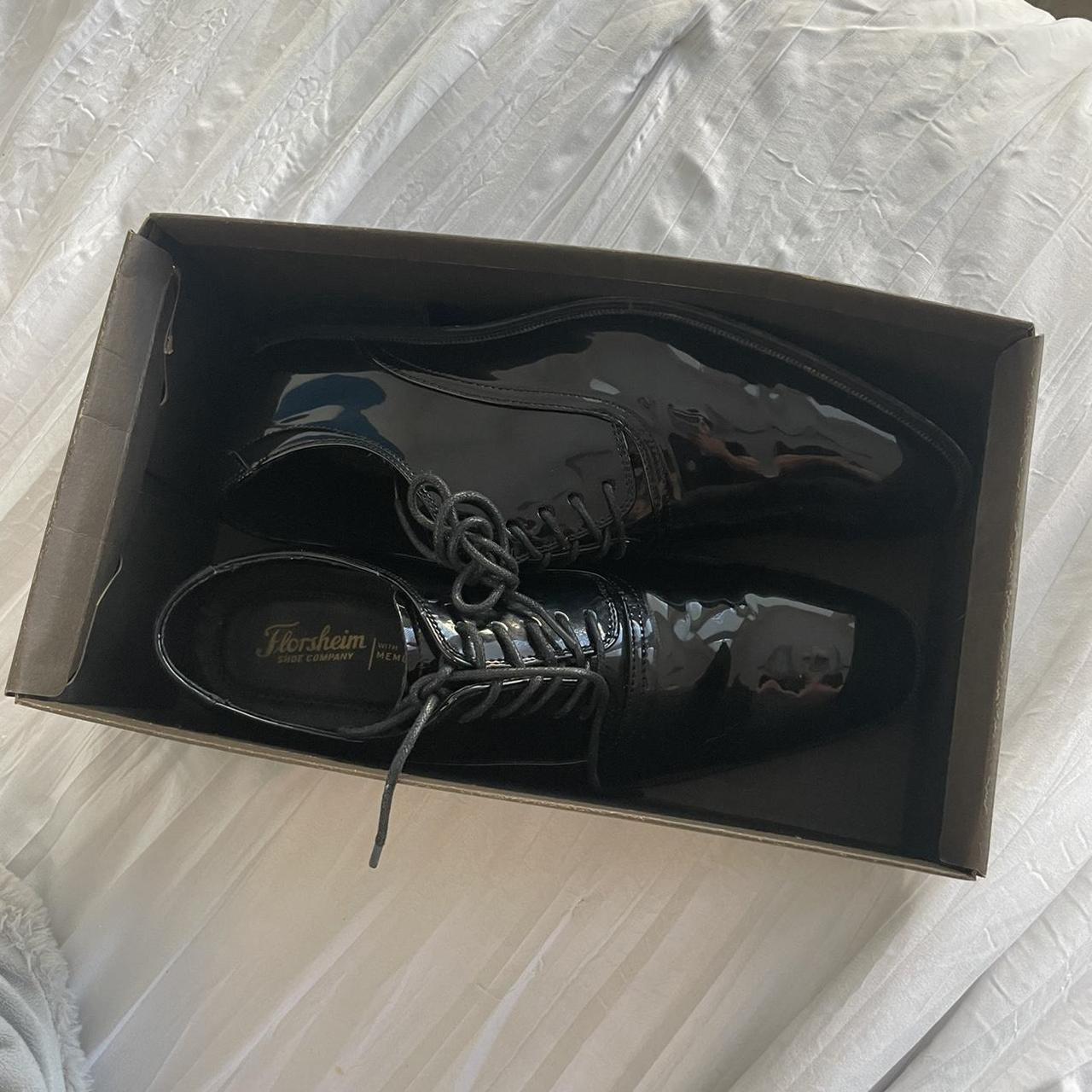 florsheim tux plain toe oxford