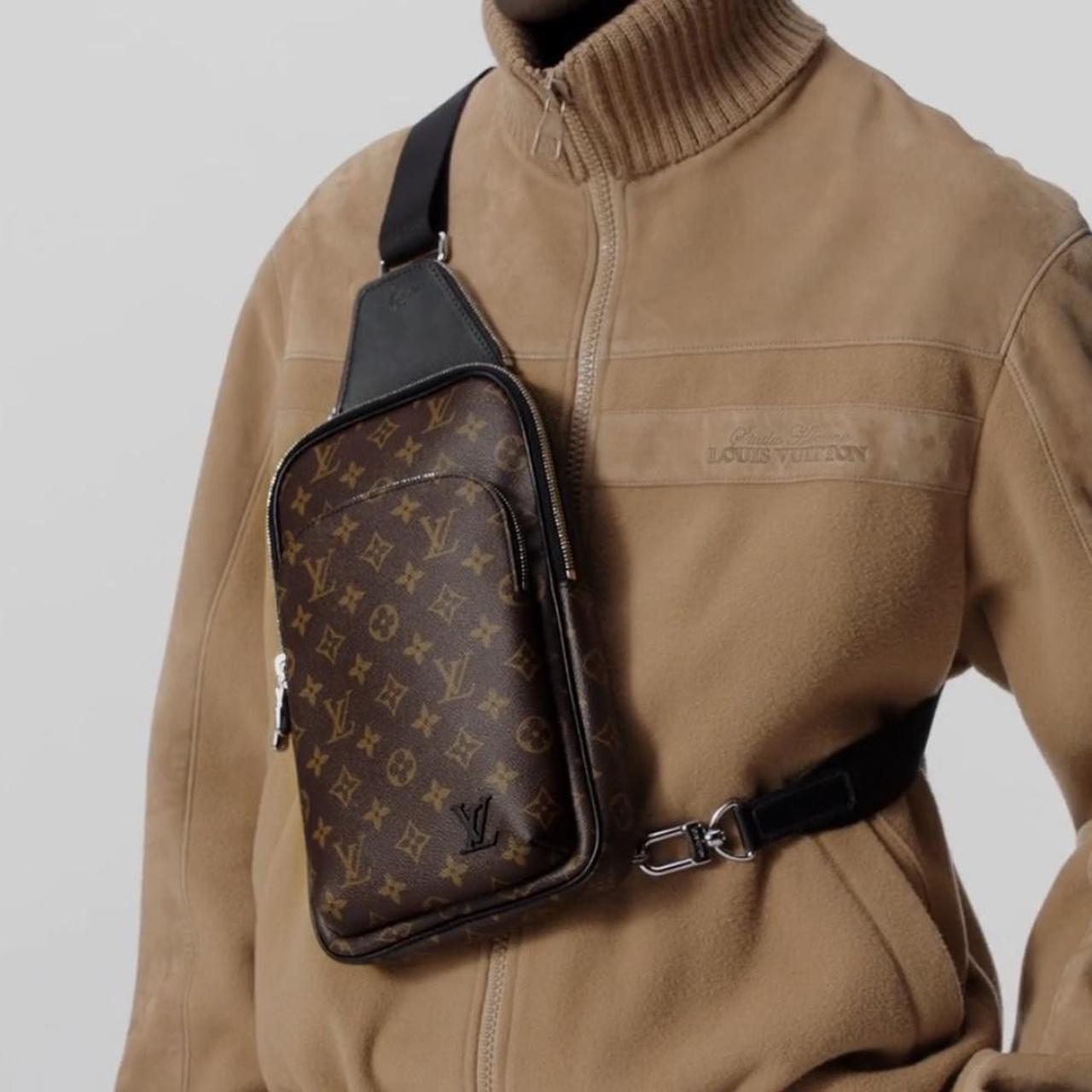 Louis Vuitton Men's New Aerogram Sling Bag - Depop