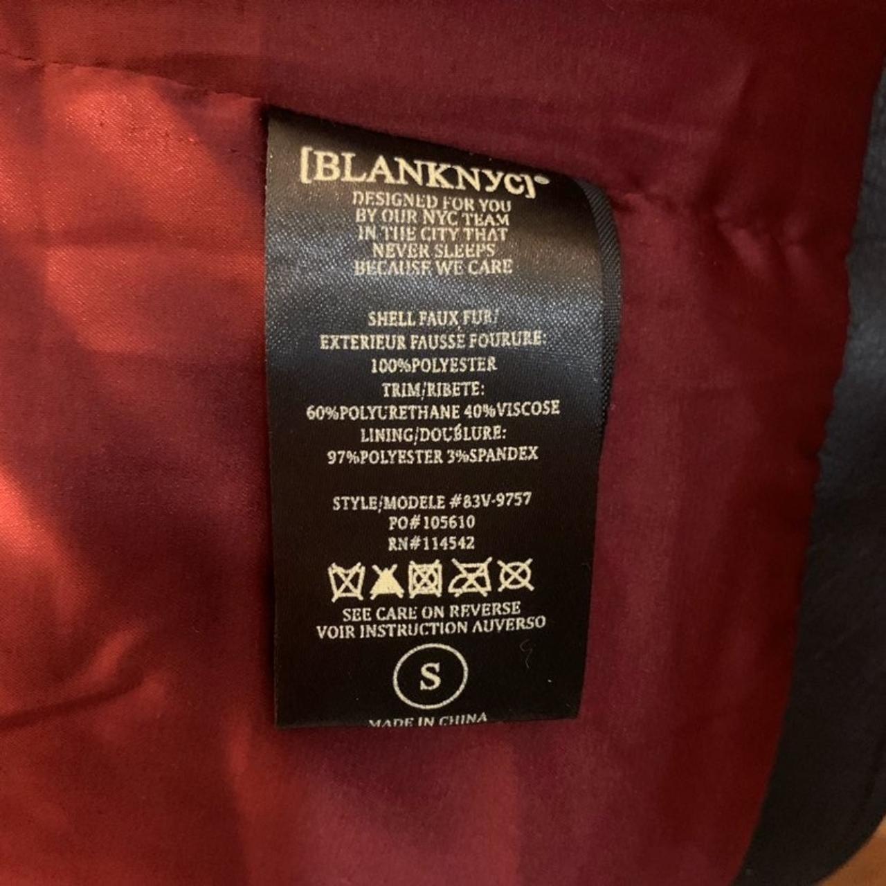 Blanknyc red fury denim jacket sale