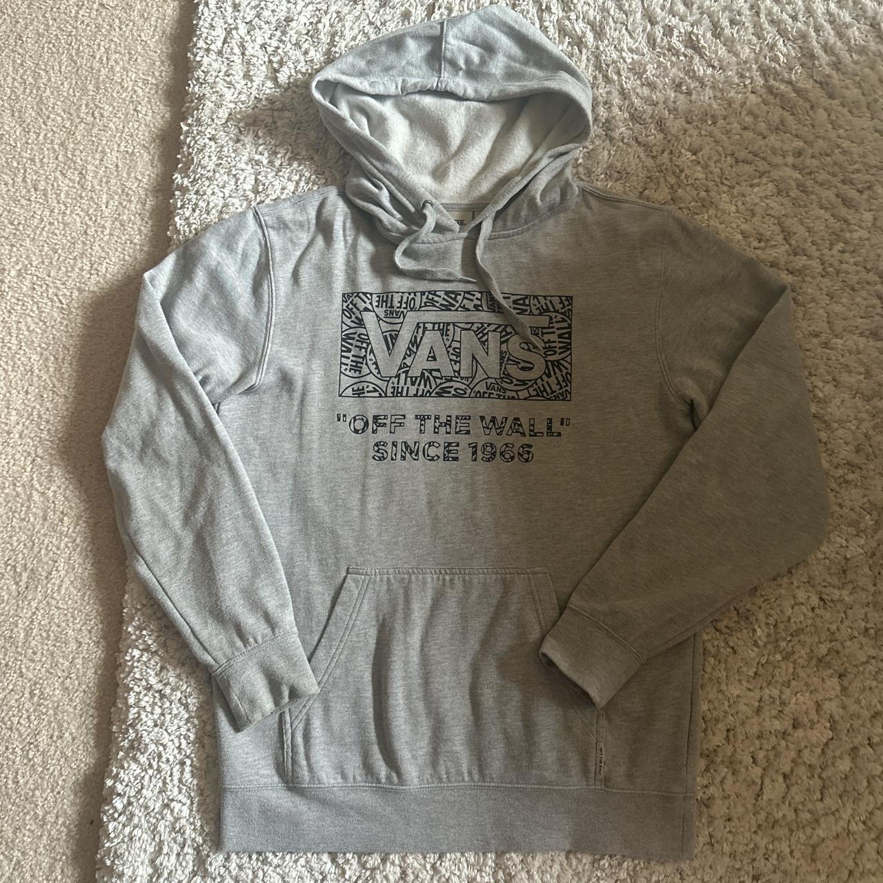 Vans hoodie mens clearance Silver