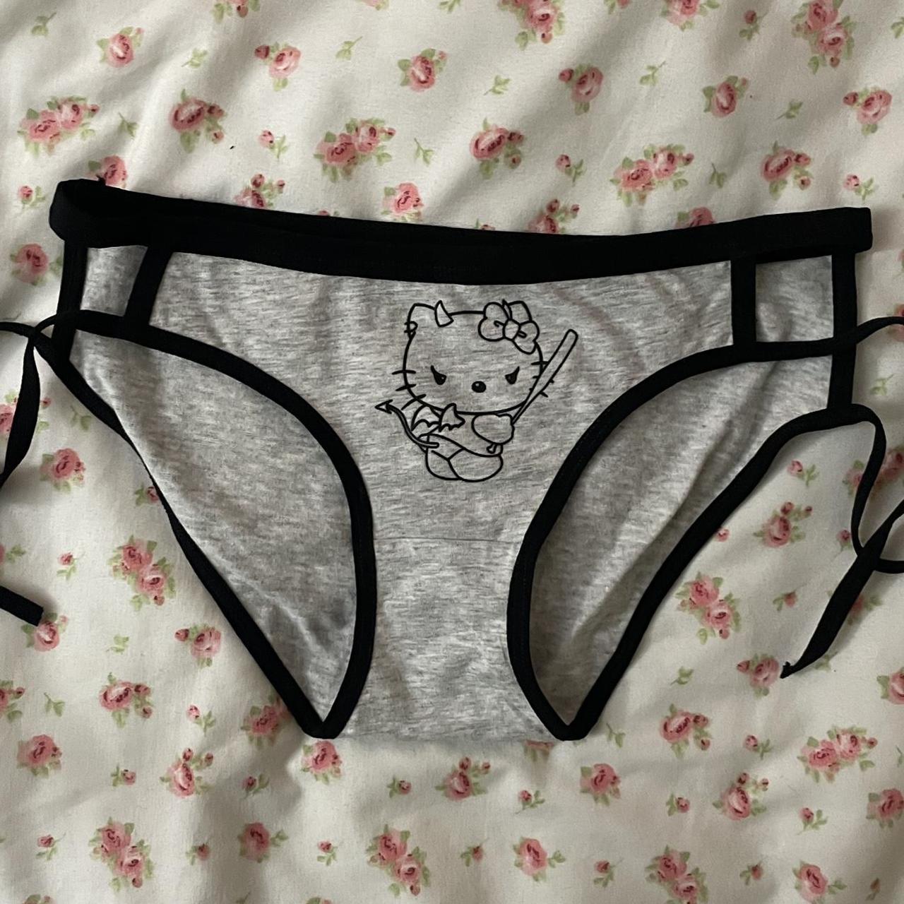 hello kitty devil underwear -not worn fits best - Depop