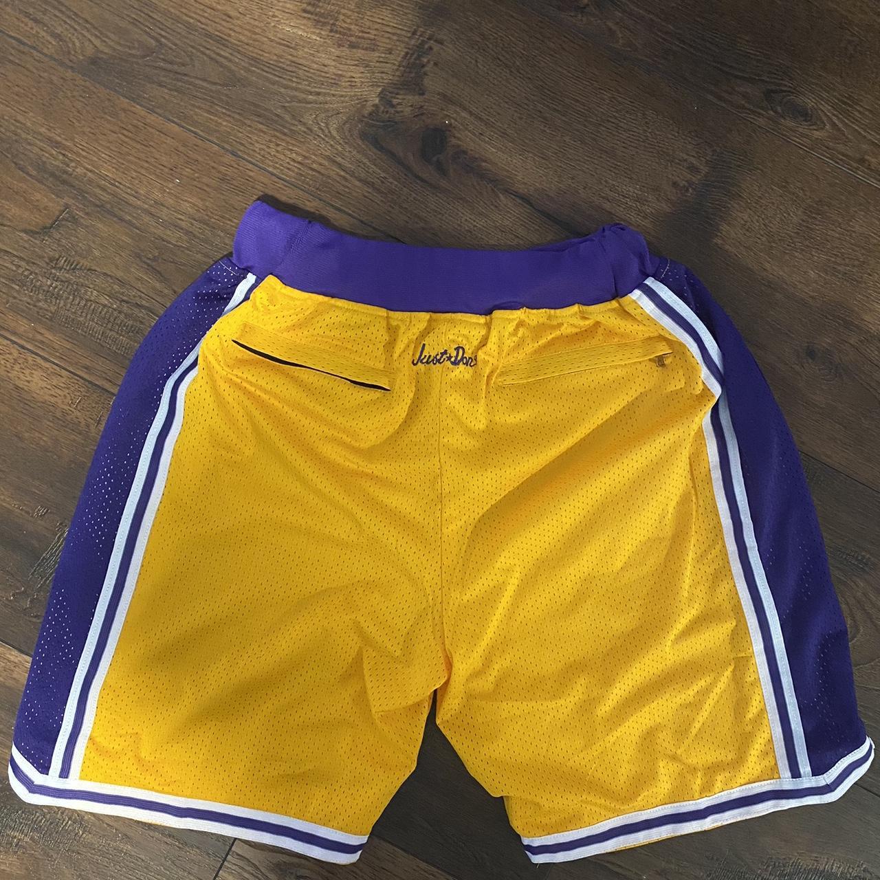 Just Don Men's Shorts - Yellow - L