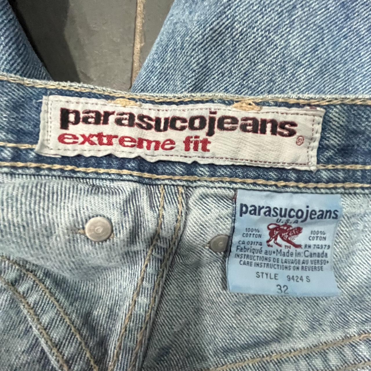Parasuco Men's Grey and Blue Jeans (3)