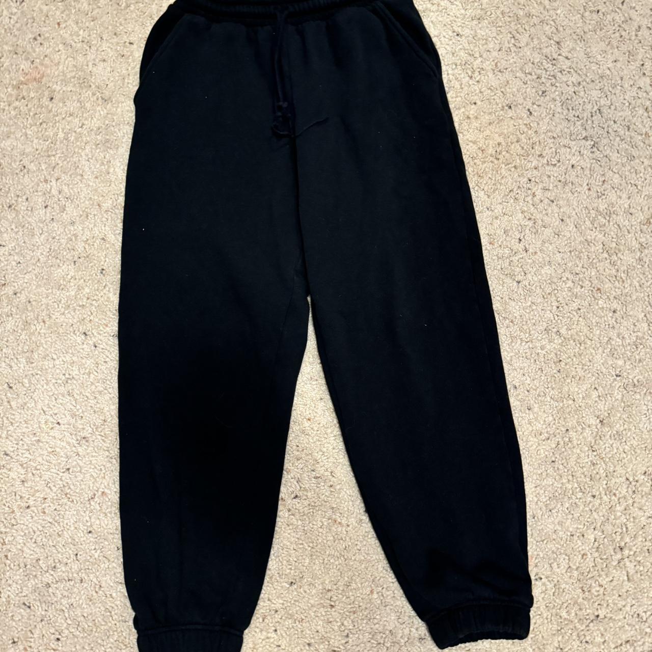 cotton on black sweats size small 🧏‍♀️ - Depop