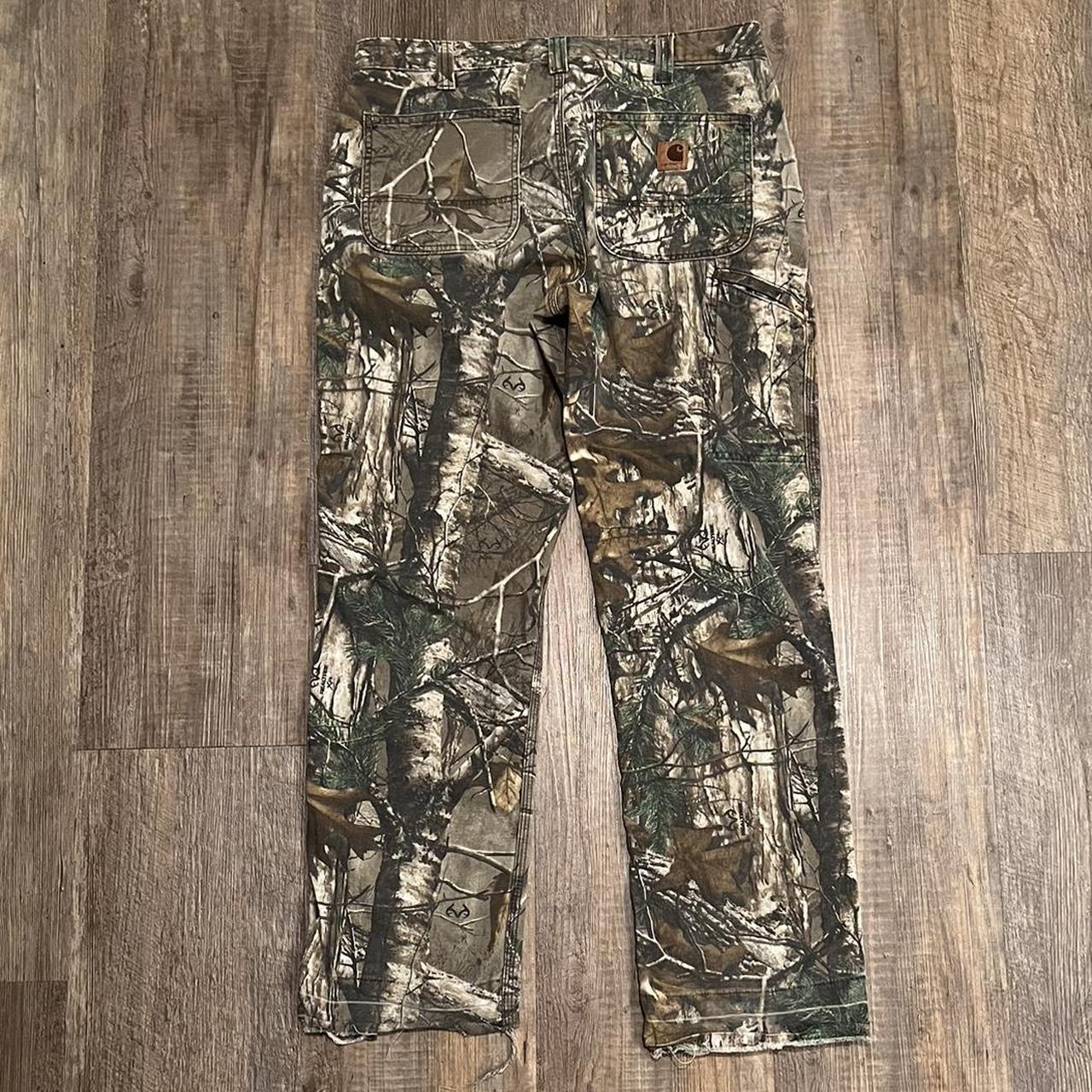 Super sick rare vintage camo carhartt pants Tag... Depop