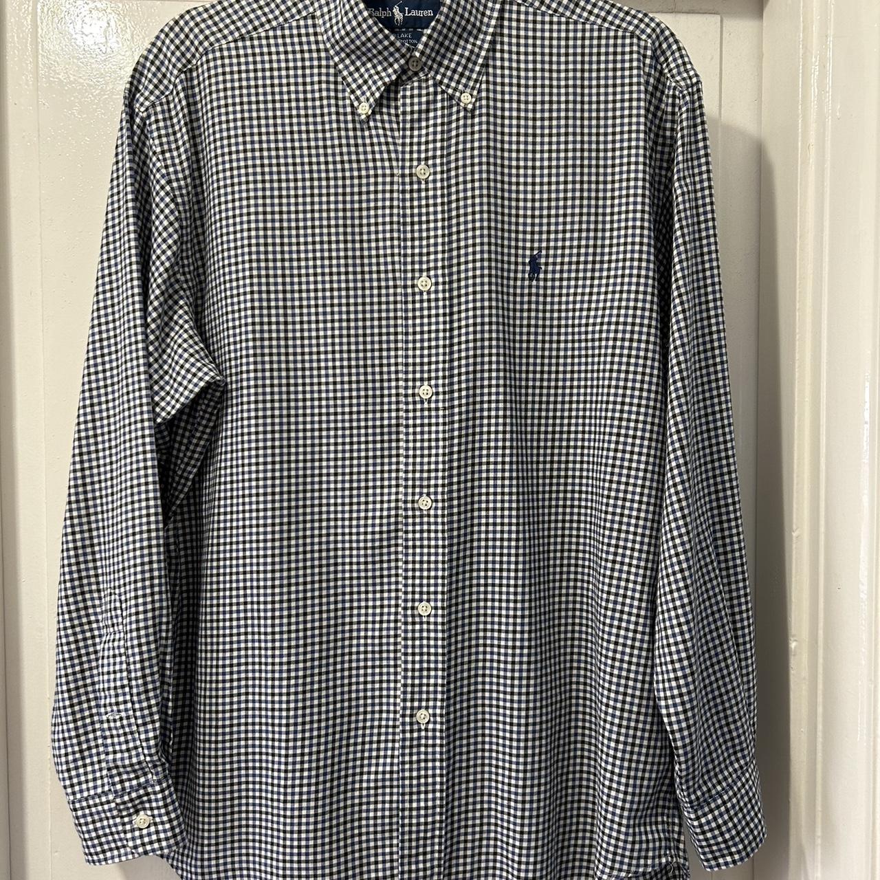 Mens Ralph Lauren Shirt Button Up Classic Check... - Depop