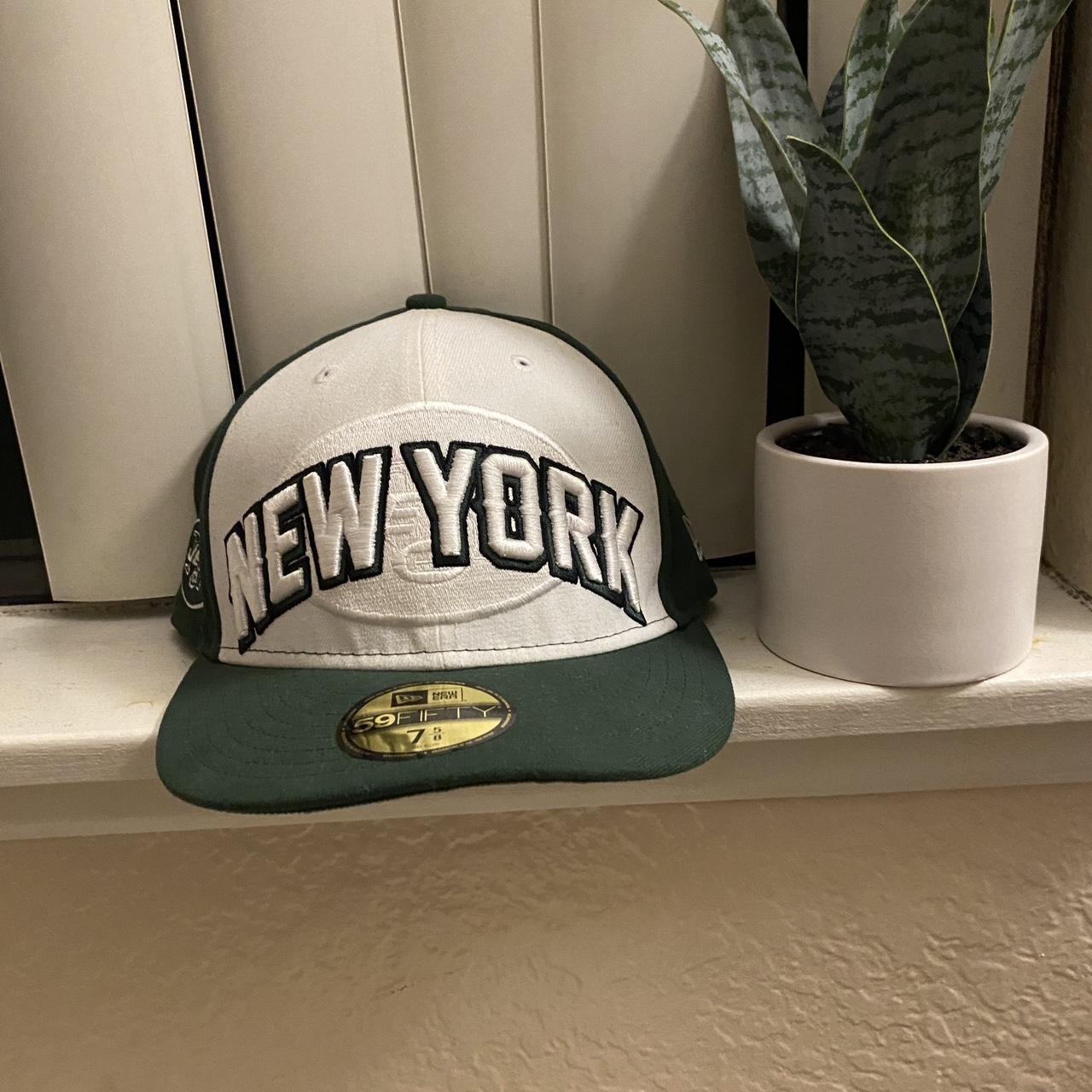 NY Jets New Era fitted hat. Official NFL hat size 7 - Depop