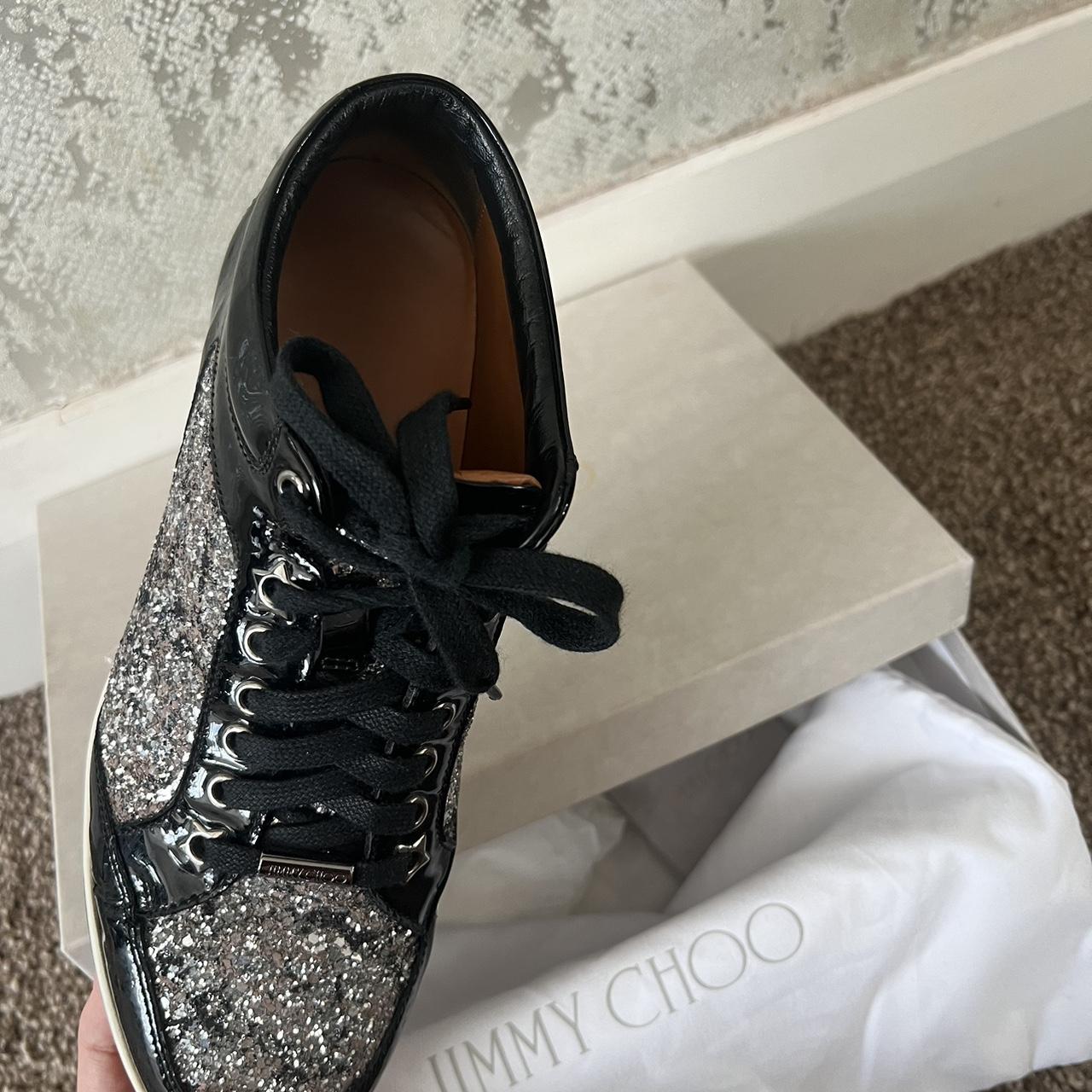 sparkly jimmy choo trainers