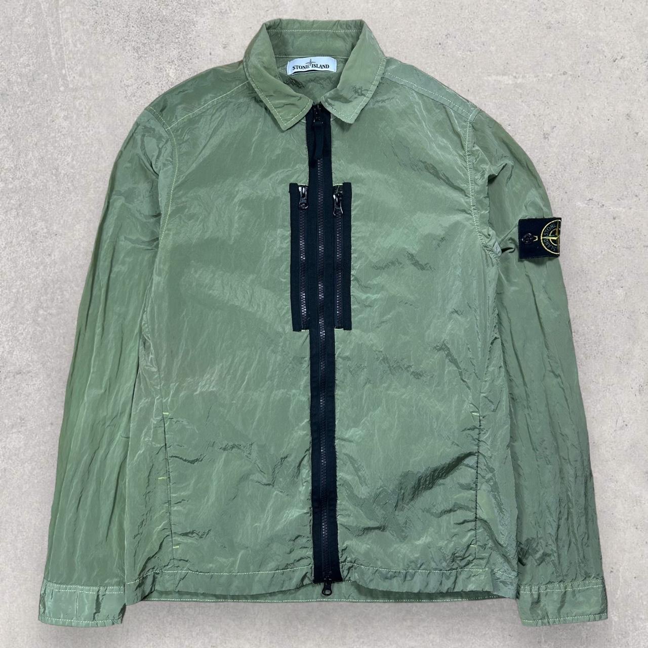 Stone island hotsell shimmer overshirt