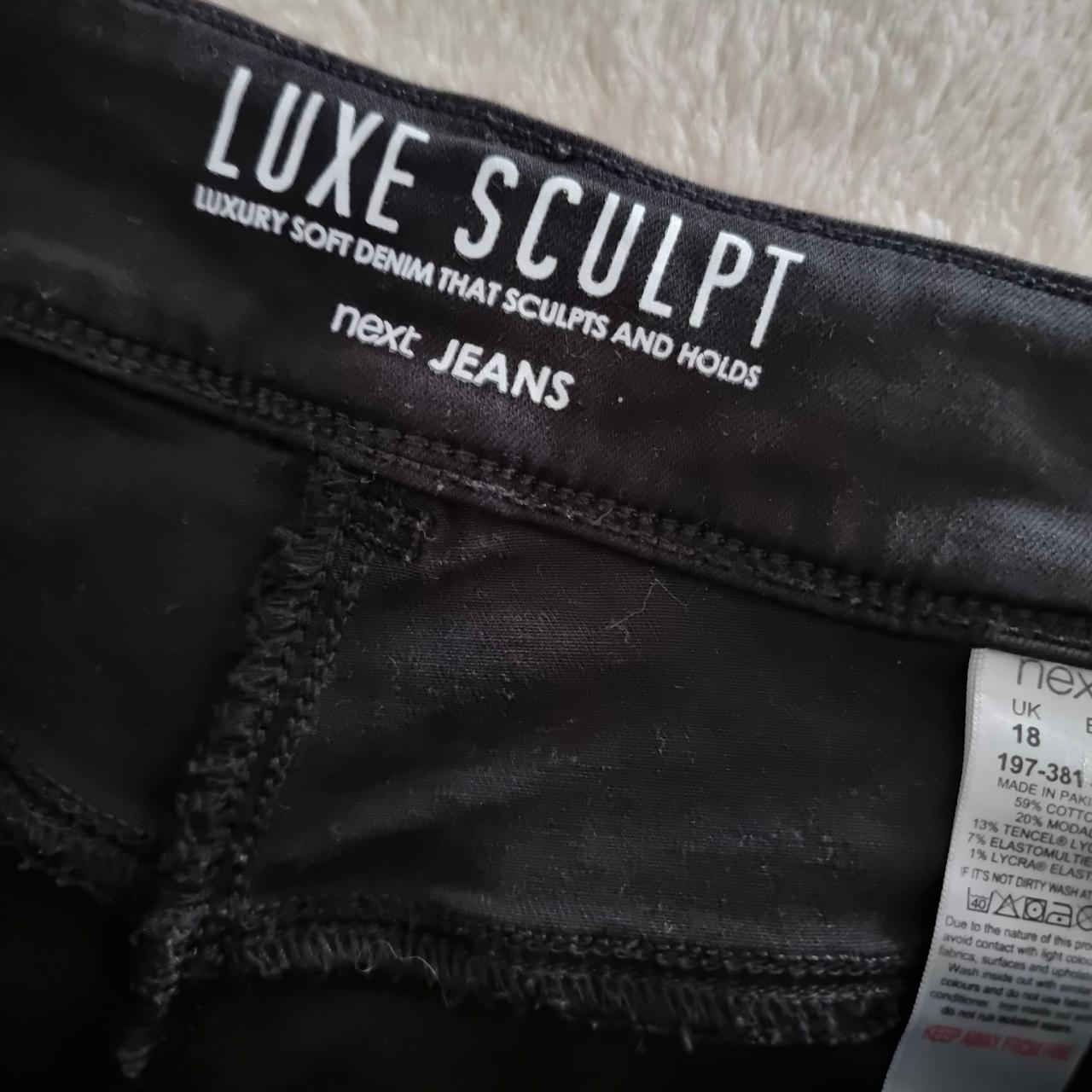 Women Jean Next Black Luxe sculpt Jeans Size