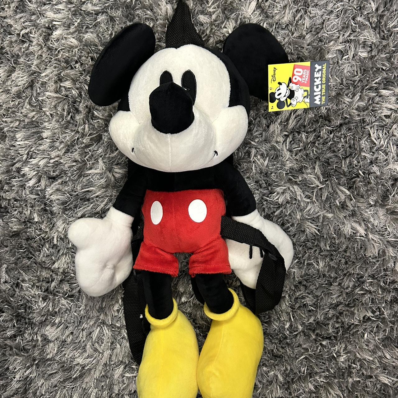 Mickey Mouse Disney Plush Backpack!! Cutest bag... - Depop