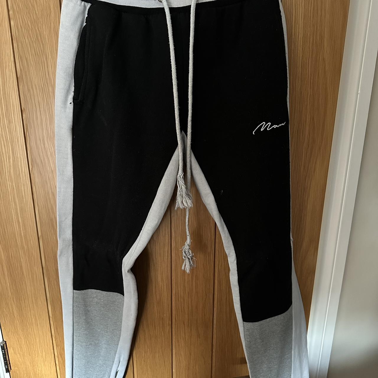 Boohooman tracksuit bottoms hot sale