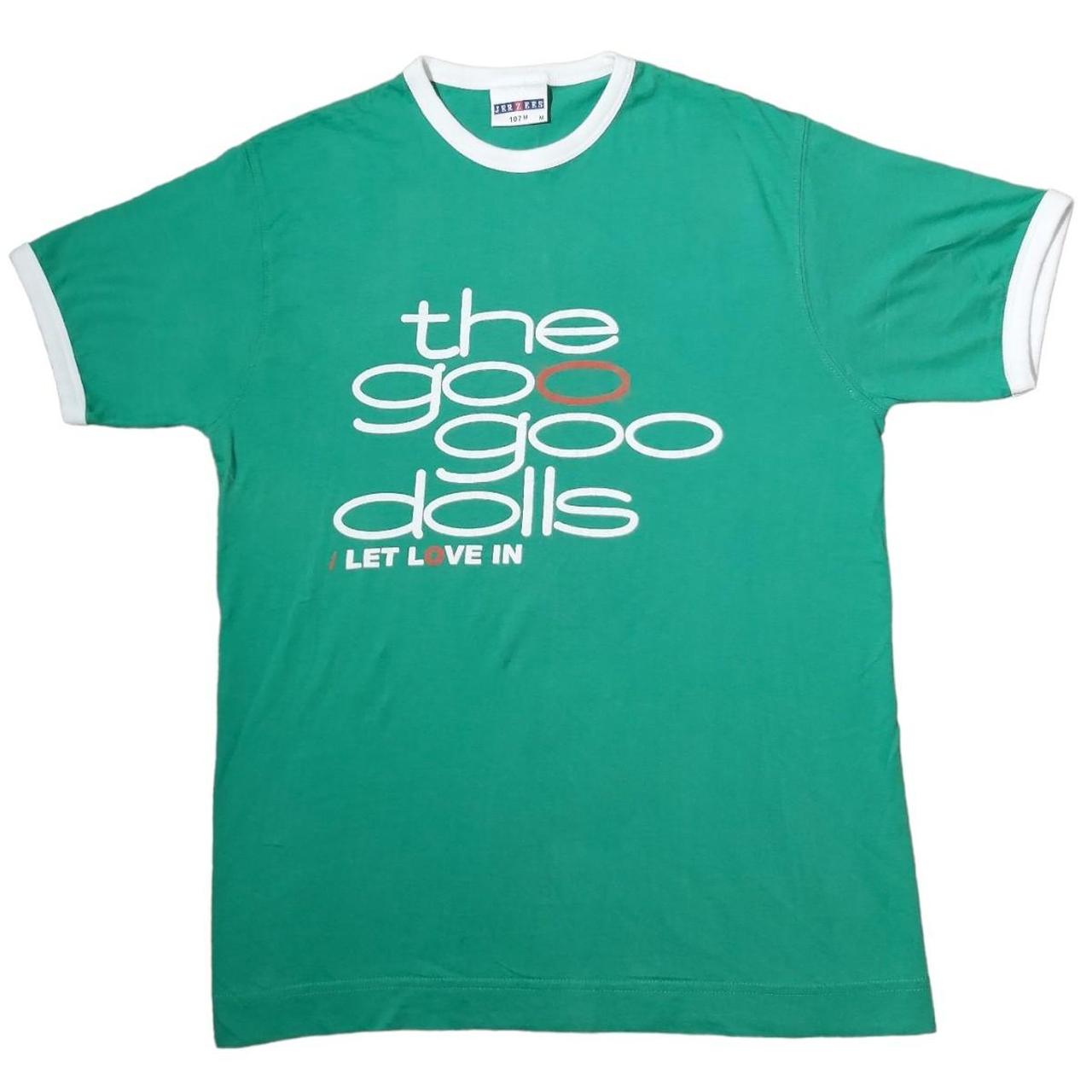 Jerzees Women's Green and White Tshirt Depop