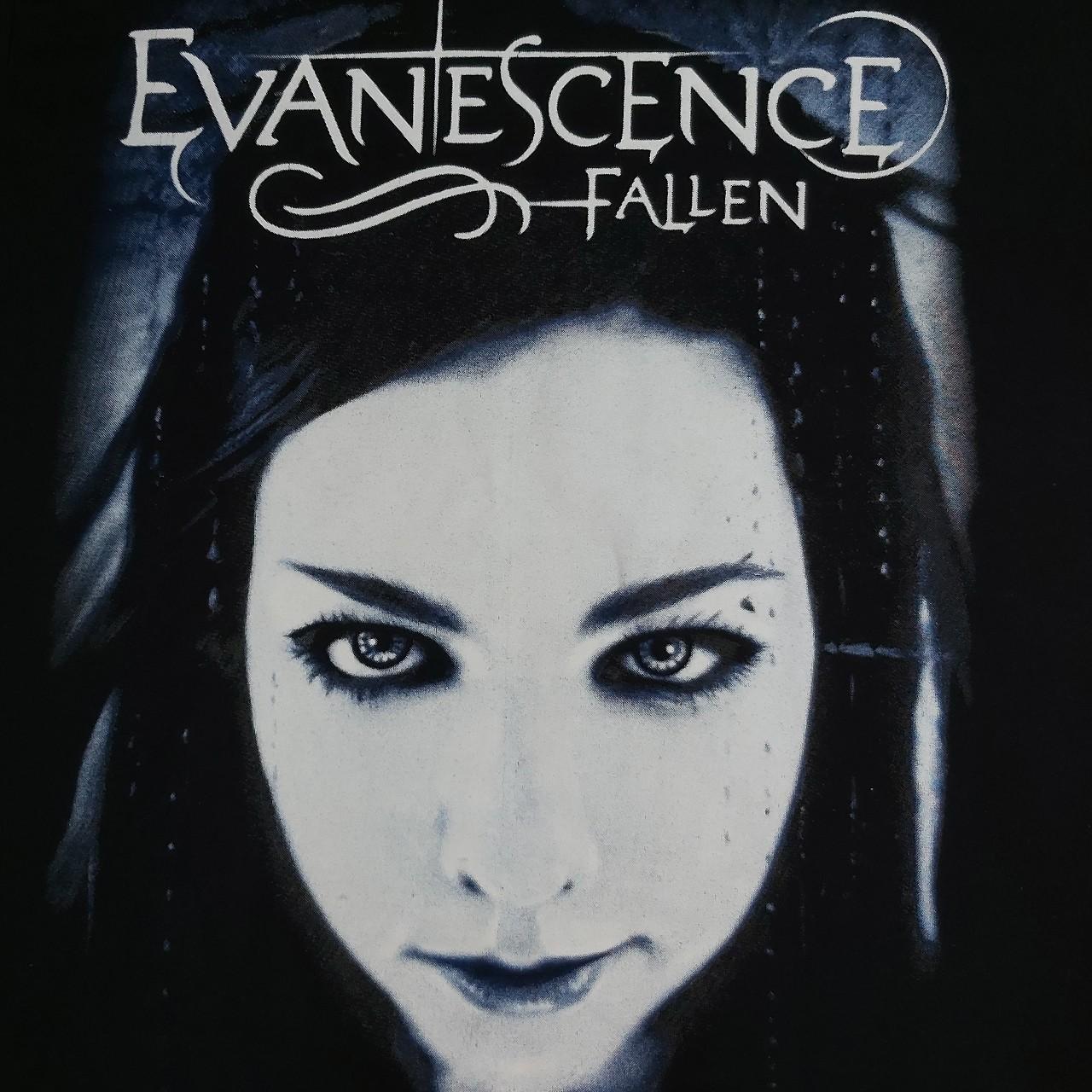 Vintage Evanescence Fallen album cover t shirt... - Depop