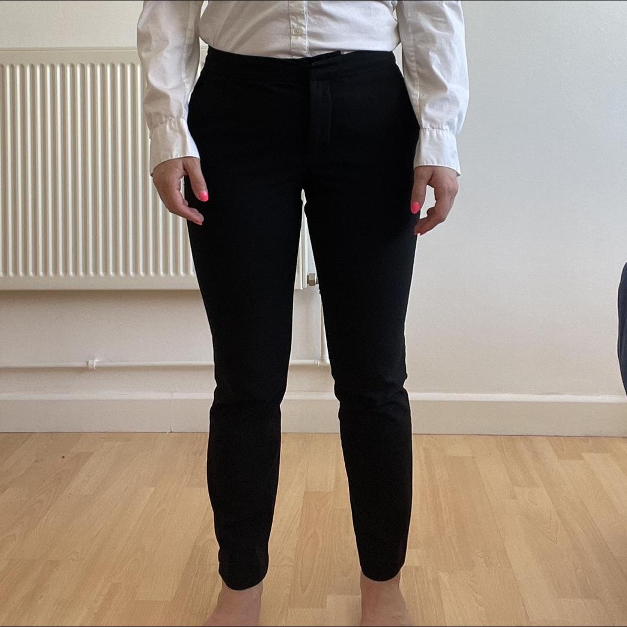 Zara black work trousers Depop