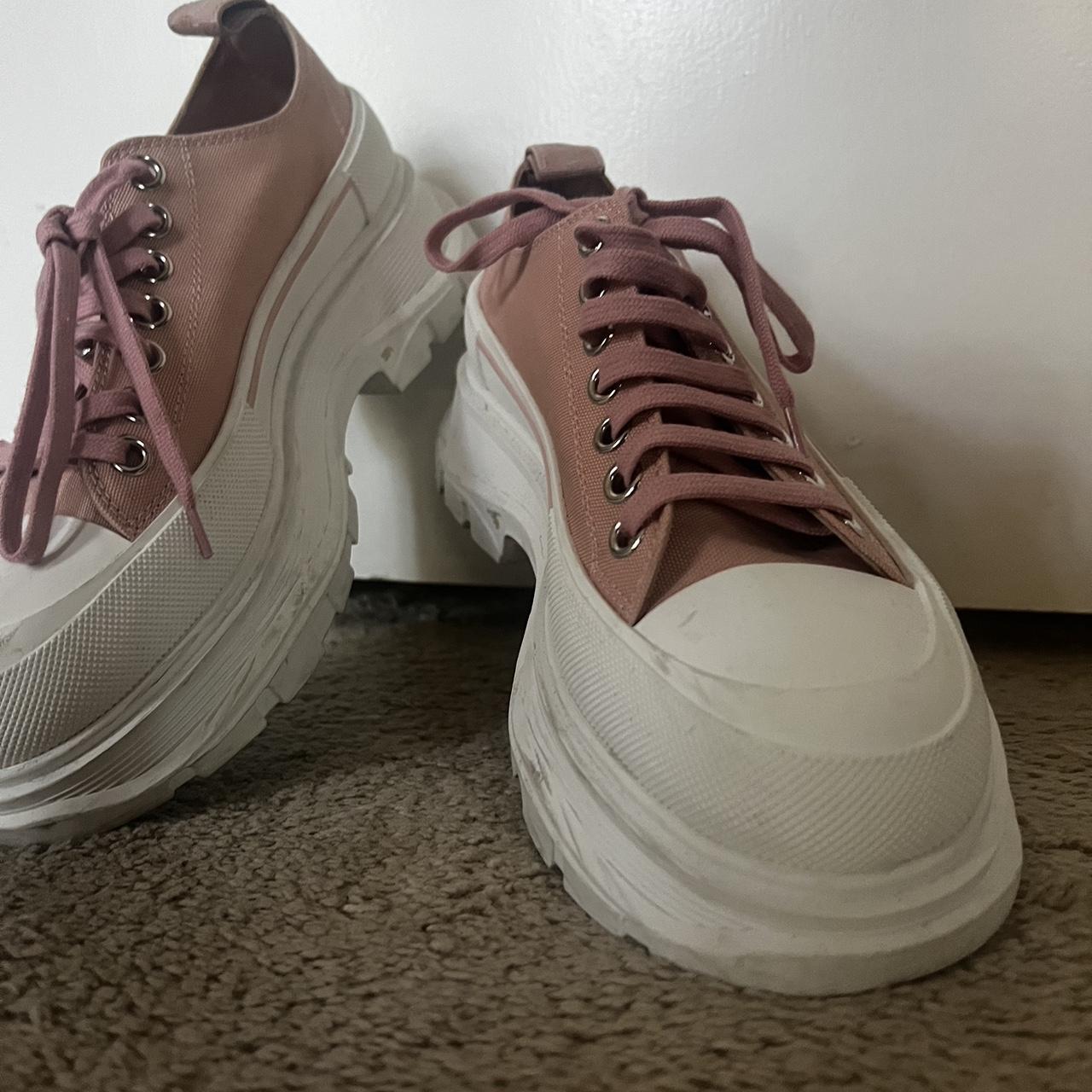 mcqueen shoes pink