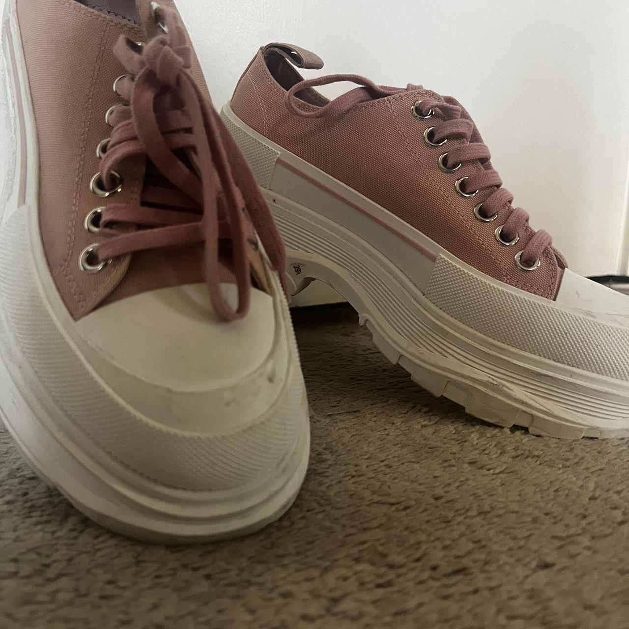 mcqueen shoes pink