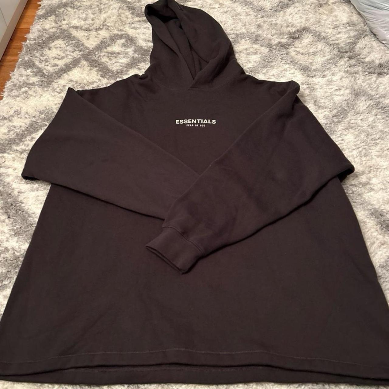 Fear of god discount essentials hoodie fw19