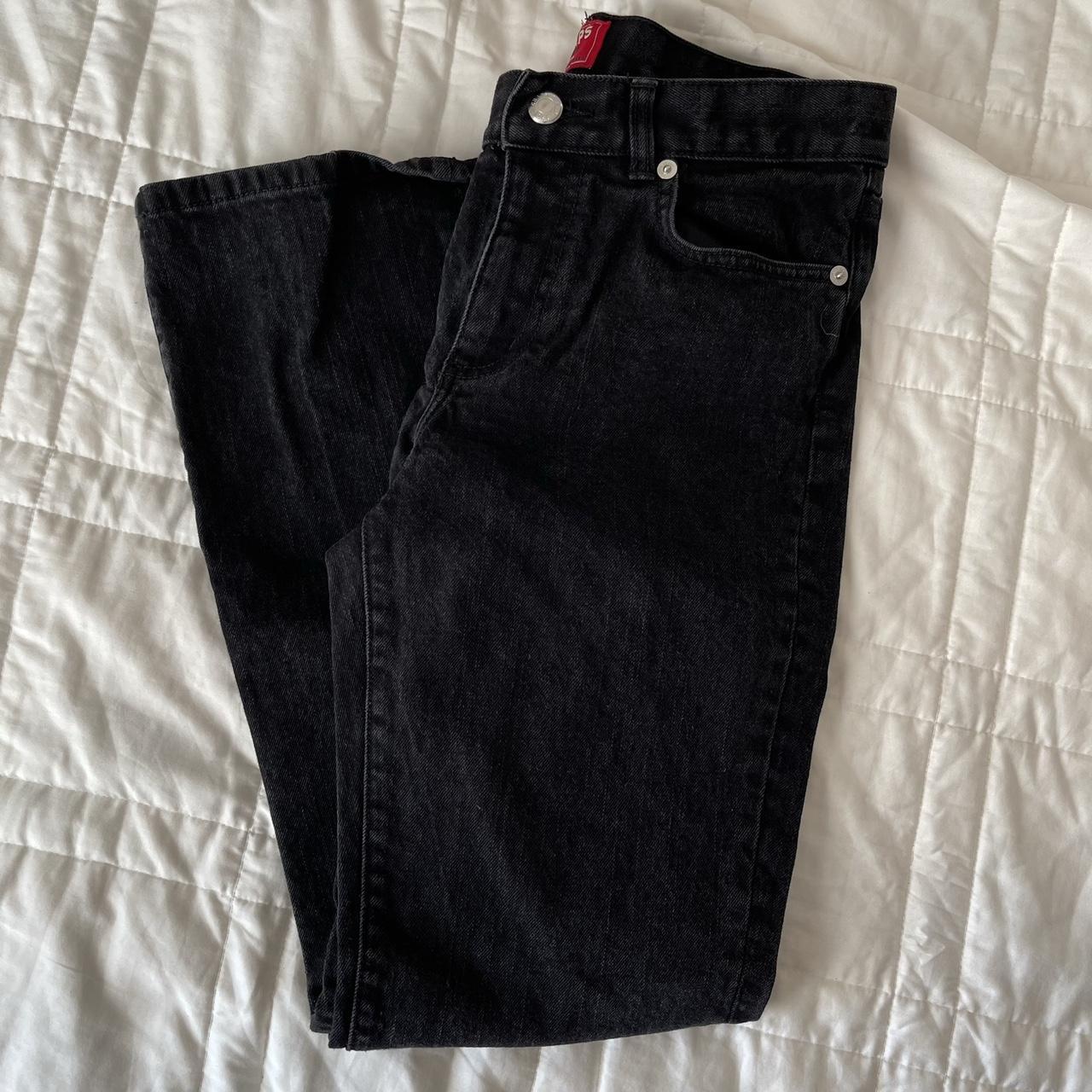 Chaps Women's Black Jeans | Depop