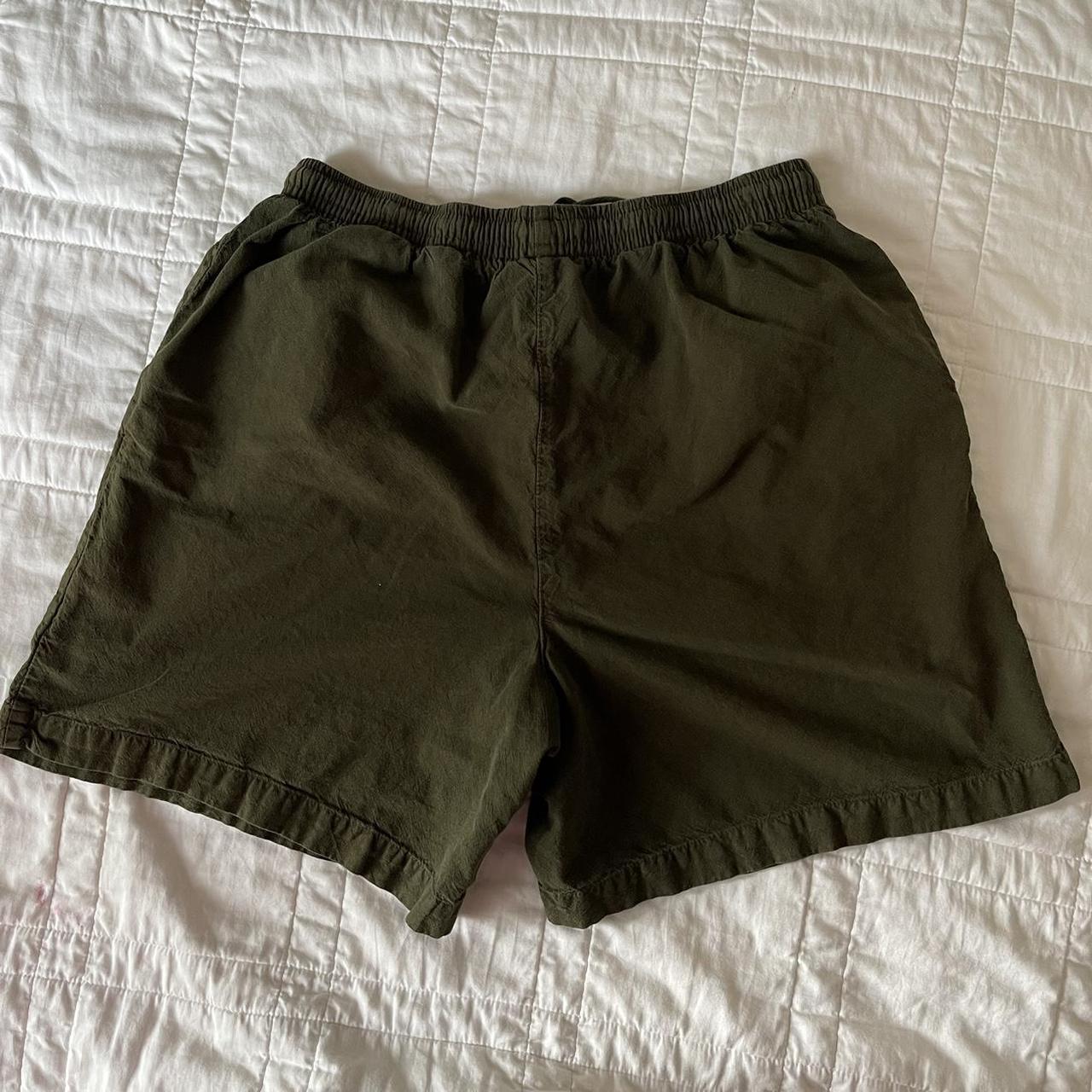 Erika & Co. Women's Green Shorts | Depop