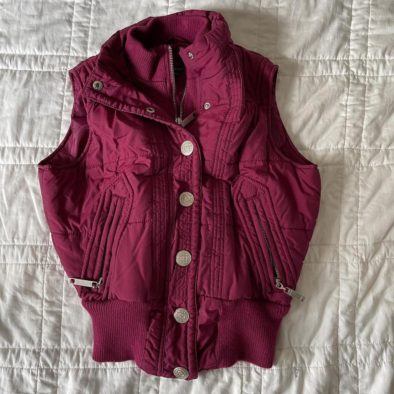 Maurices long puffer outlet vest