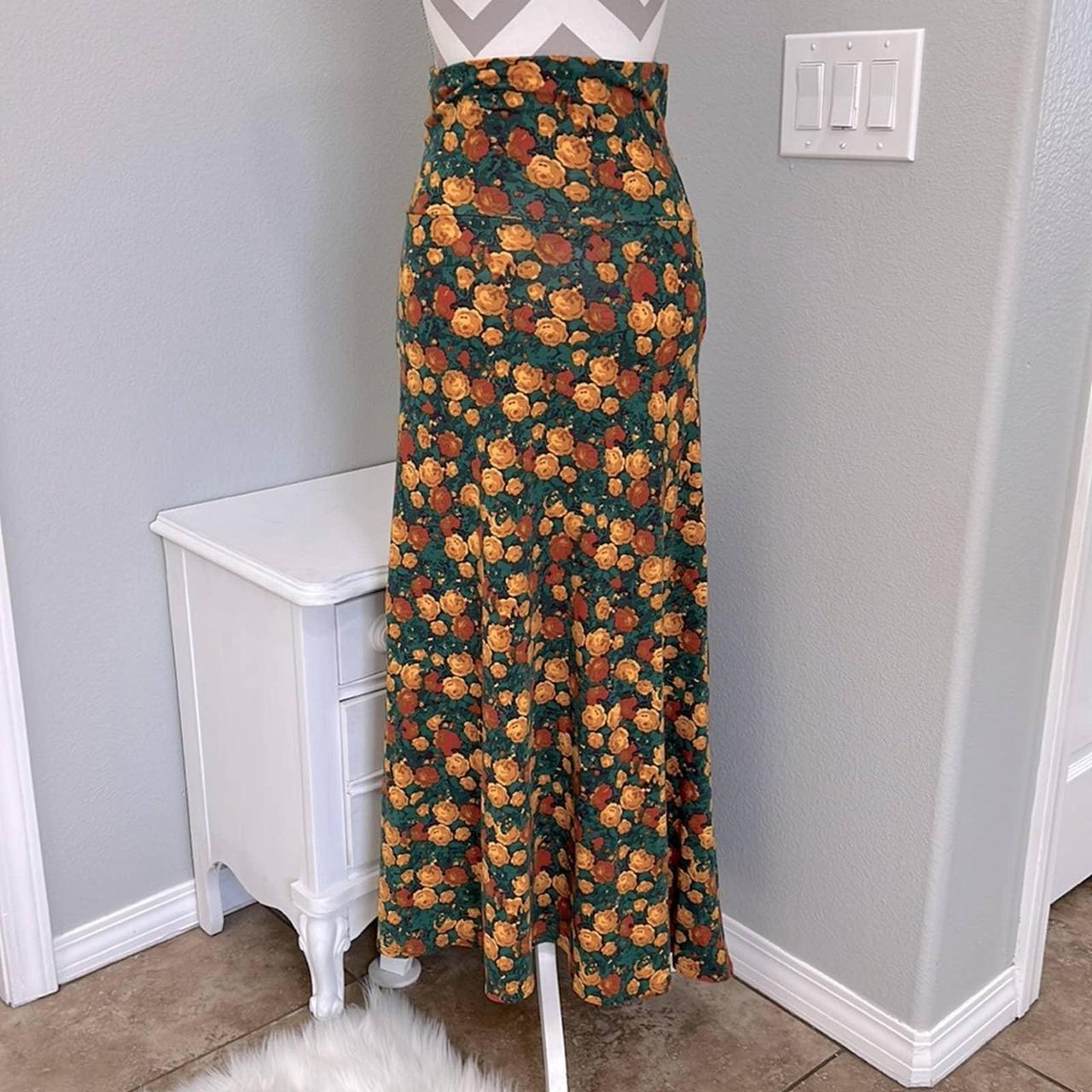 Lularoe Floral Maxi Skirt Brand LuLaRoe Style Maxi Longer In Back