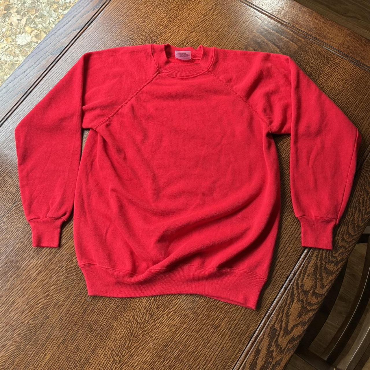 Hanes Women's Sweatshirt - Red - L – Red Hanes cr… - image 1