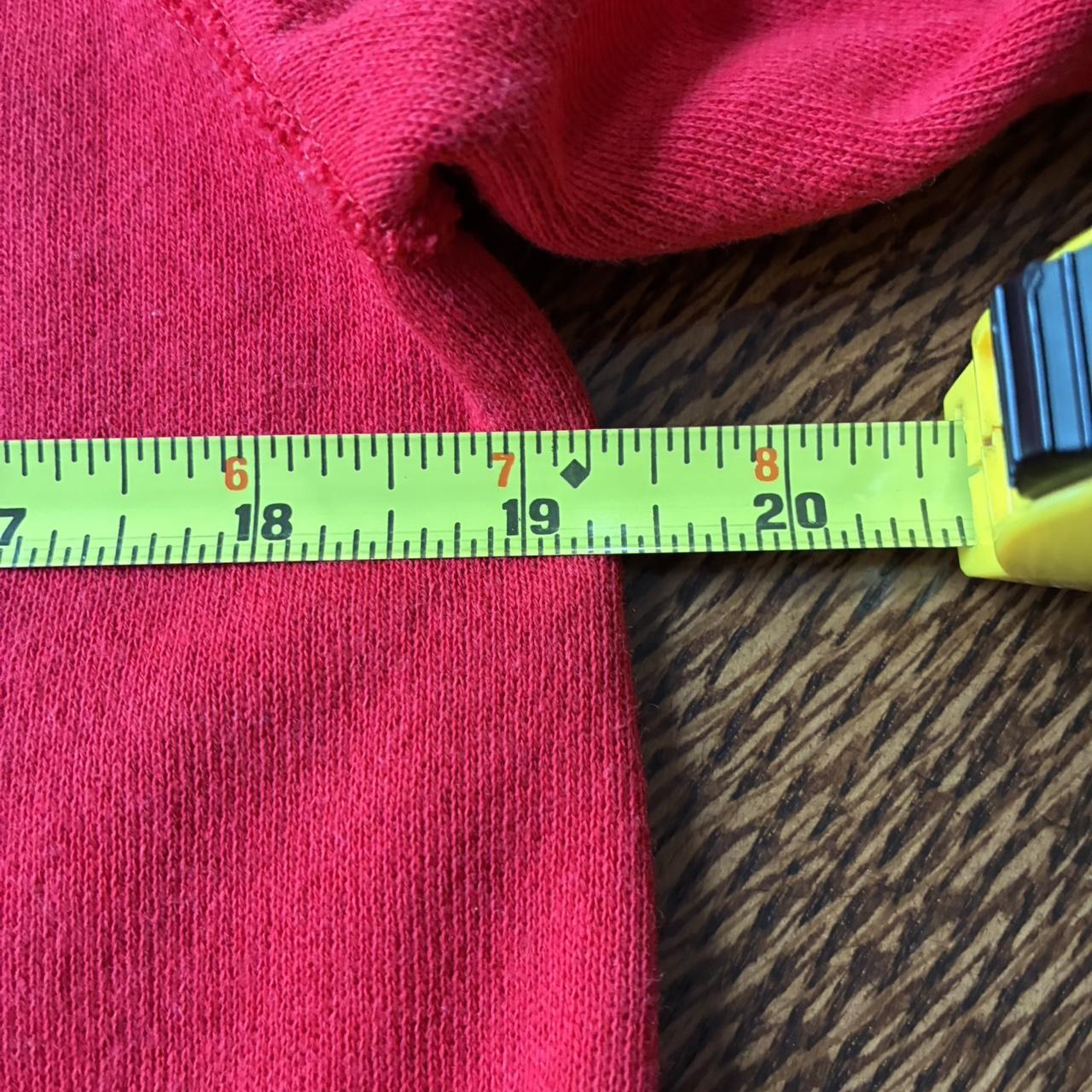 Hanes Women's Sweatshirt - Red - L – Red Hanes cr… - image 3