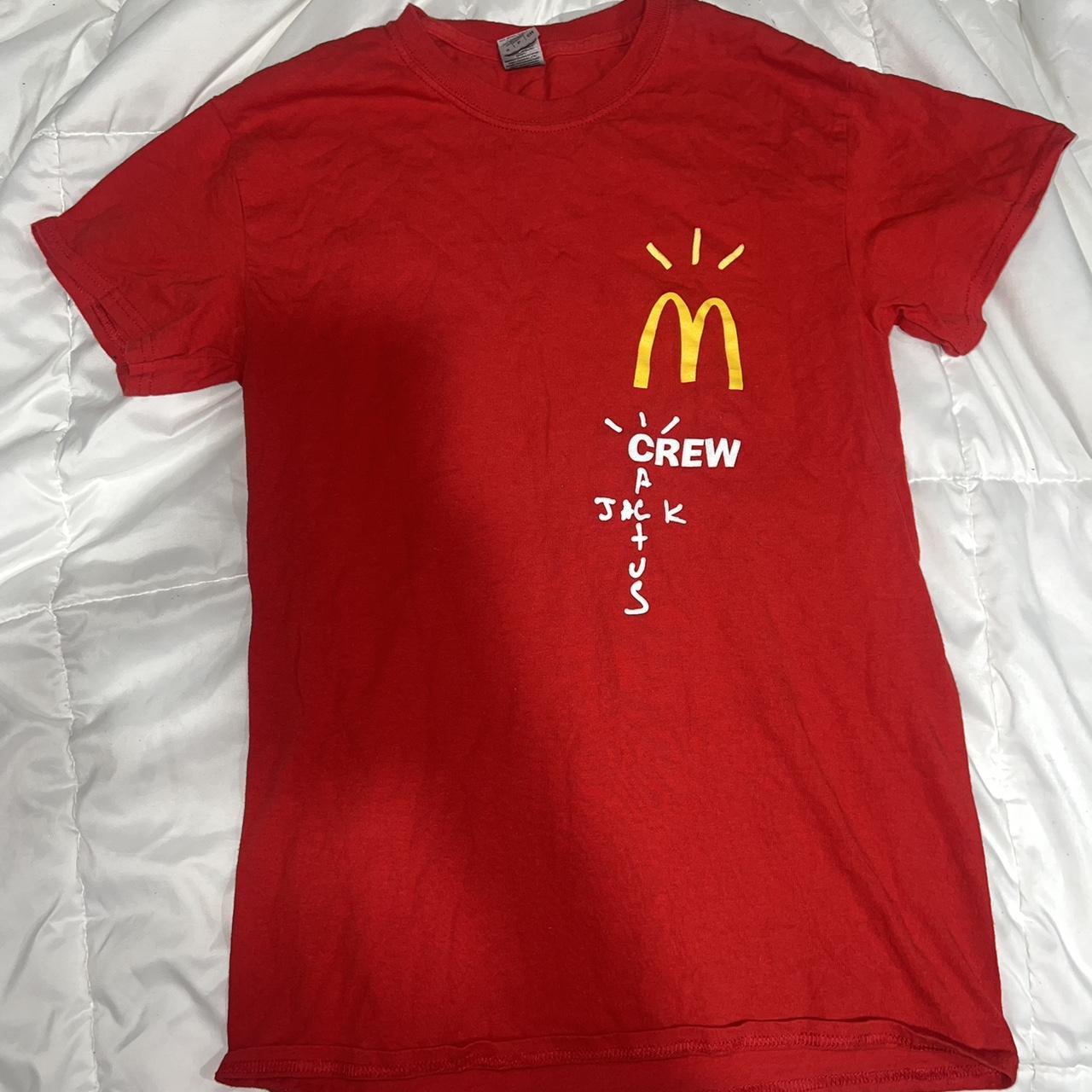 McDonald’s x Cactus Jack tee Size Small Never worn,... - Depop