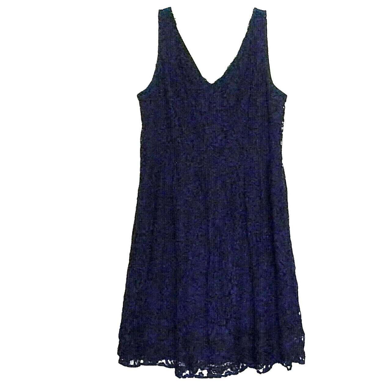 Carmen marc hotsell valvo navy dress