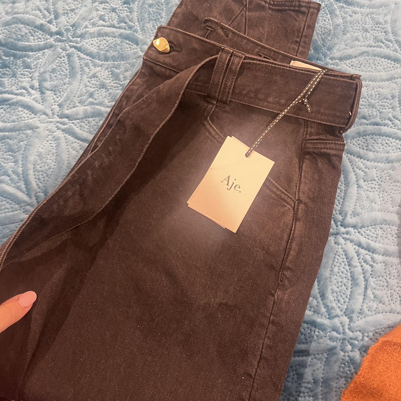 AJE Dione Denim Pant Brand New with tags Size... - Depop