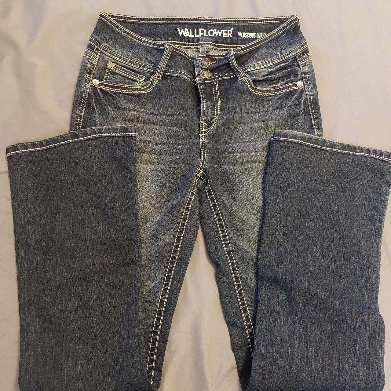 WallFlower Women's Blue Jeans | Depop