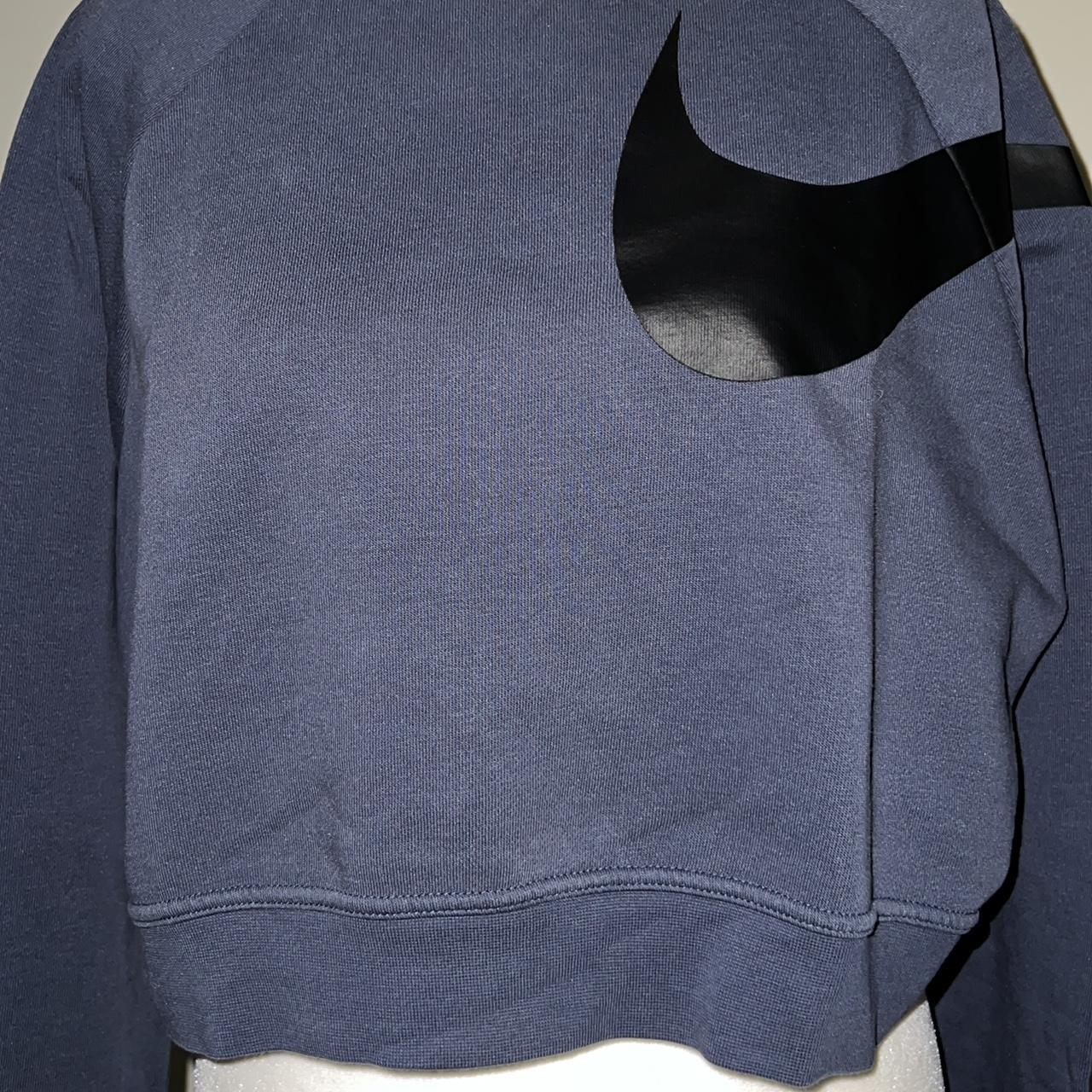 nike icon clash purple zebra print sweatshirt